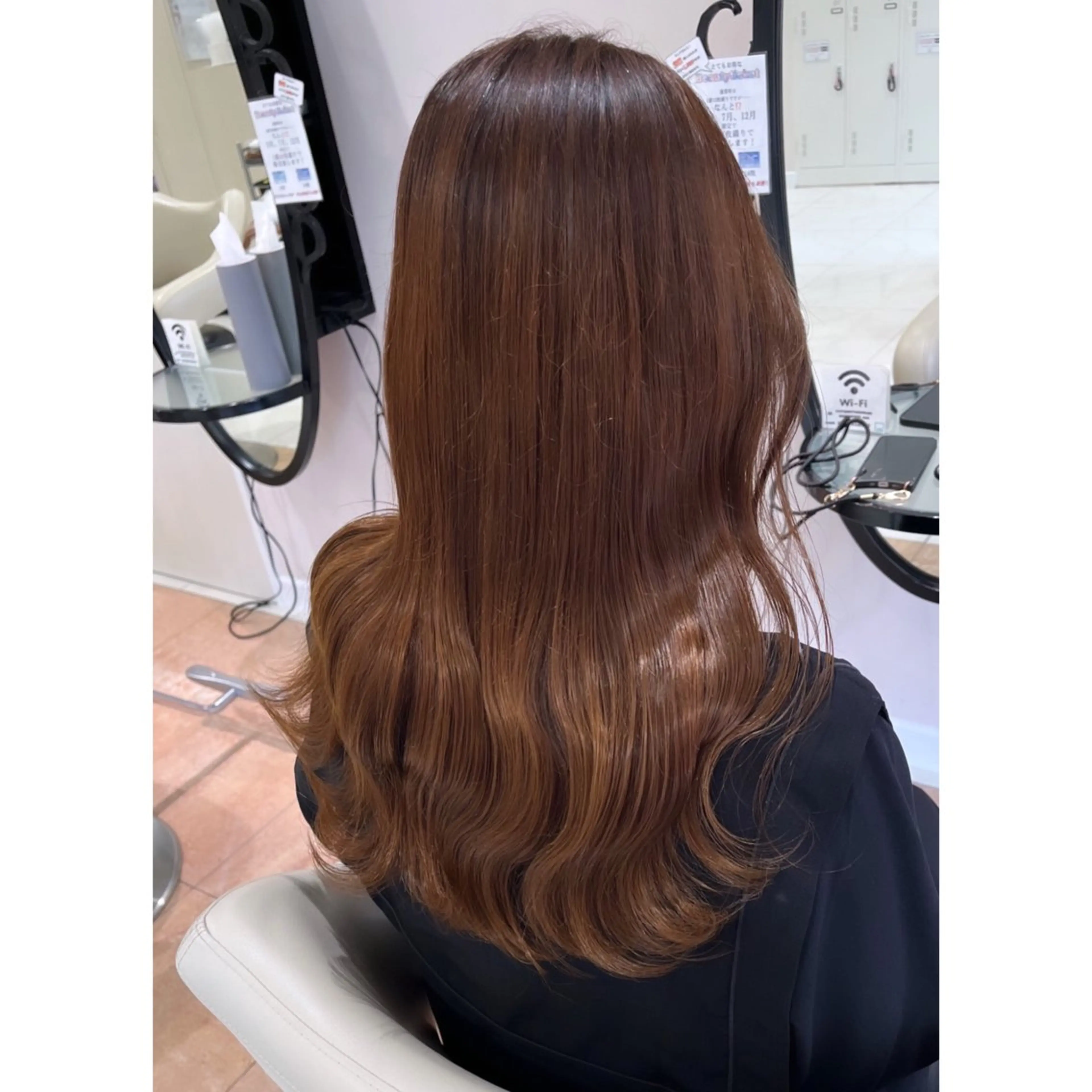 ロング カラー ヘアアレンジ 韓国ヘア 🎀中川綾乃🎀のヘアスタイル