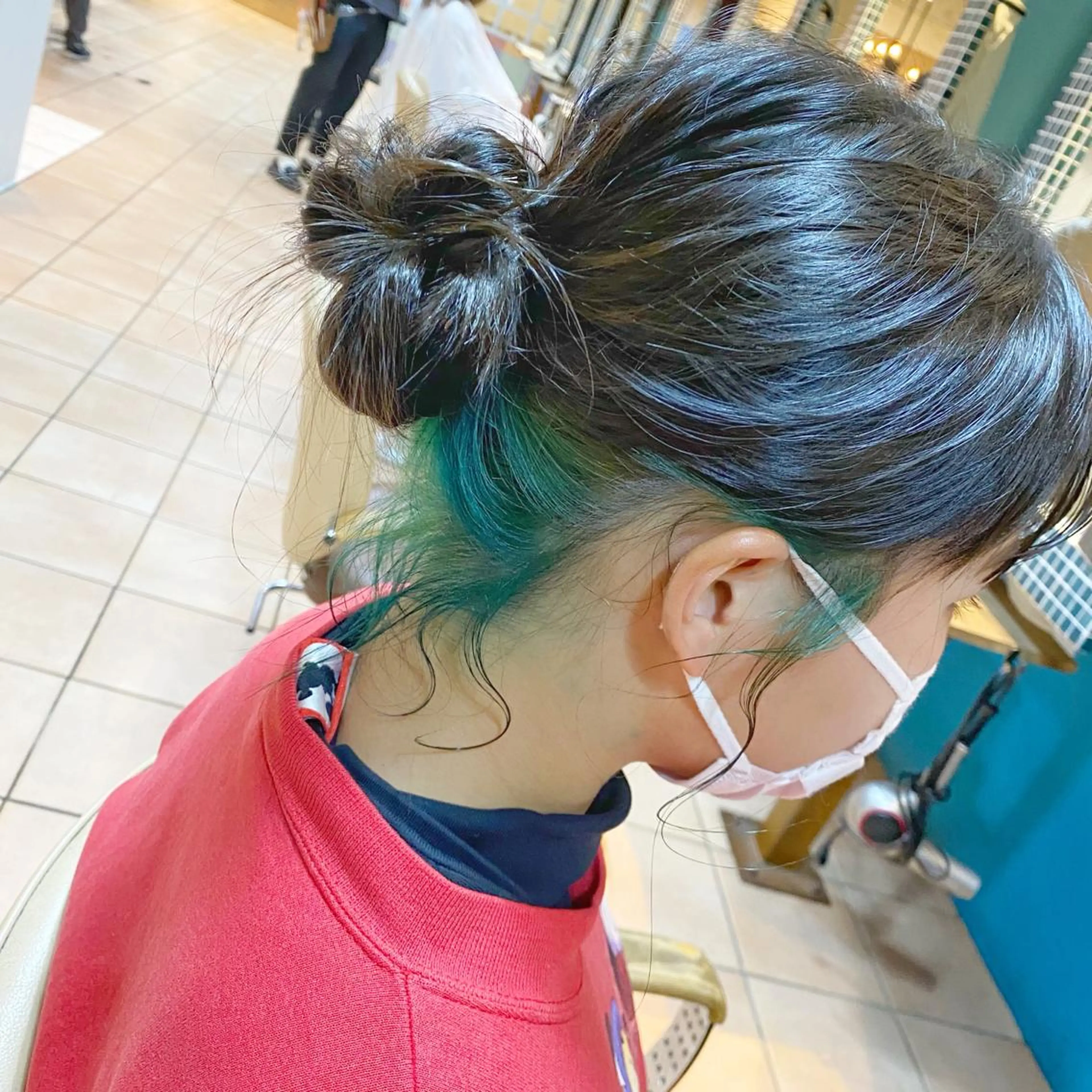 ミディアム くらかず あやねのヘアスタイル