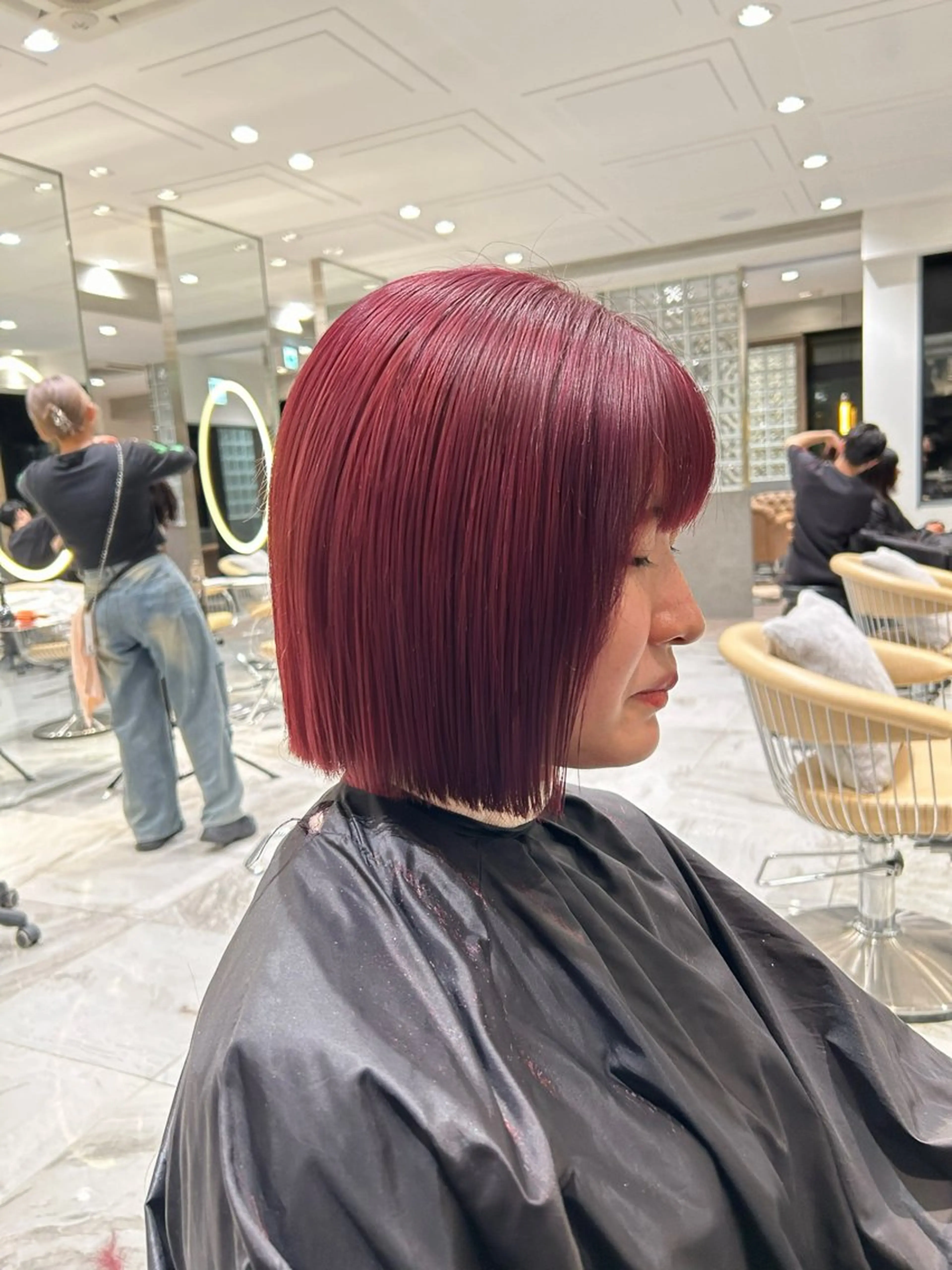 ショート 🥇KEN /レイヤー/カラーのヘアスタイル