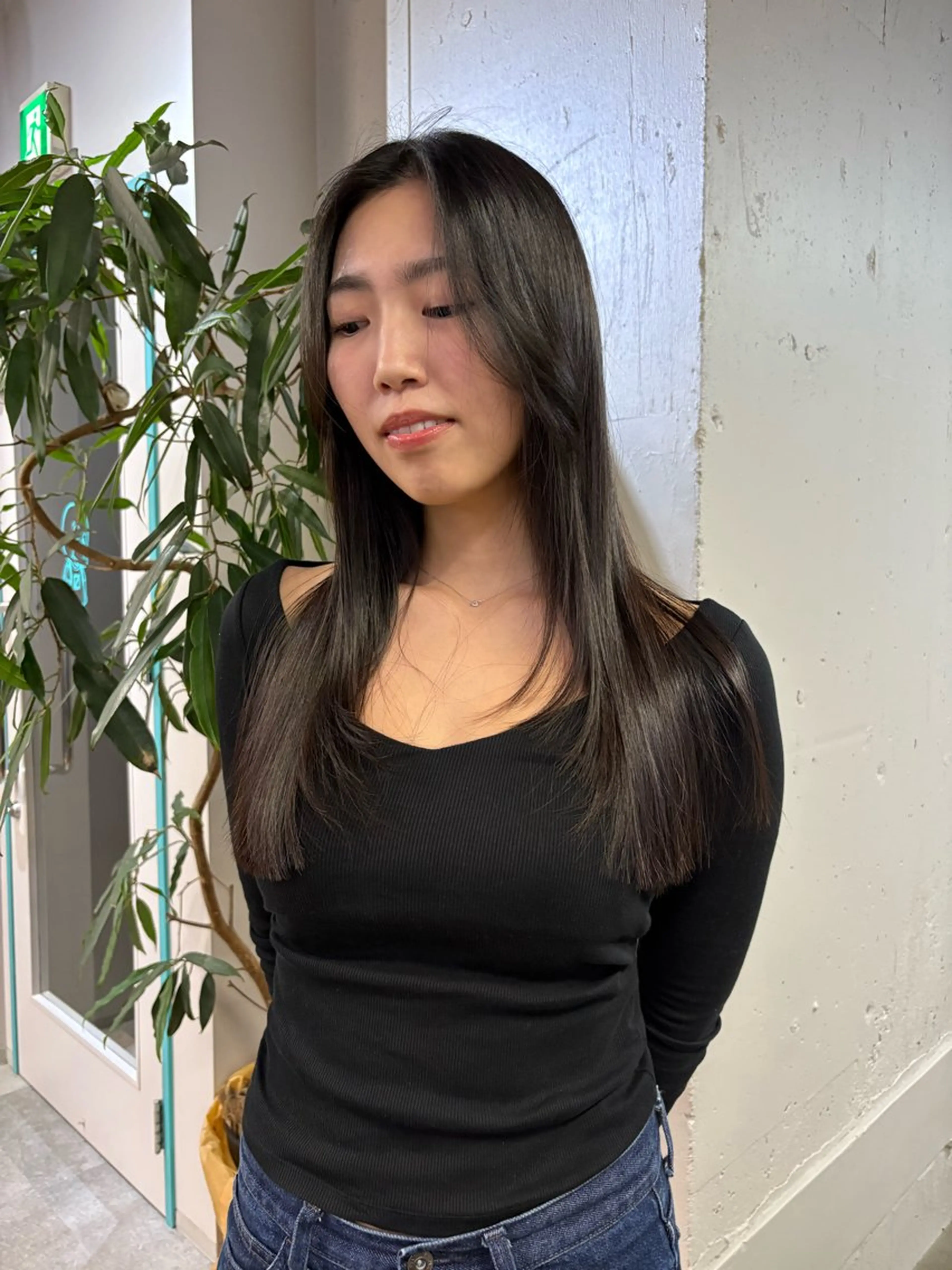 ロング ハイトーン レイヤー🎀meiのヘアスタイル