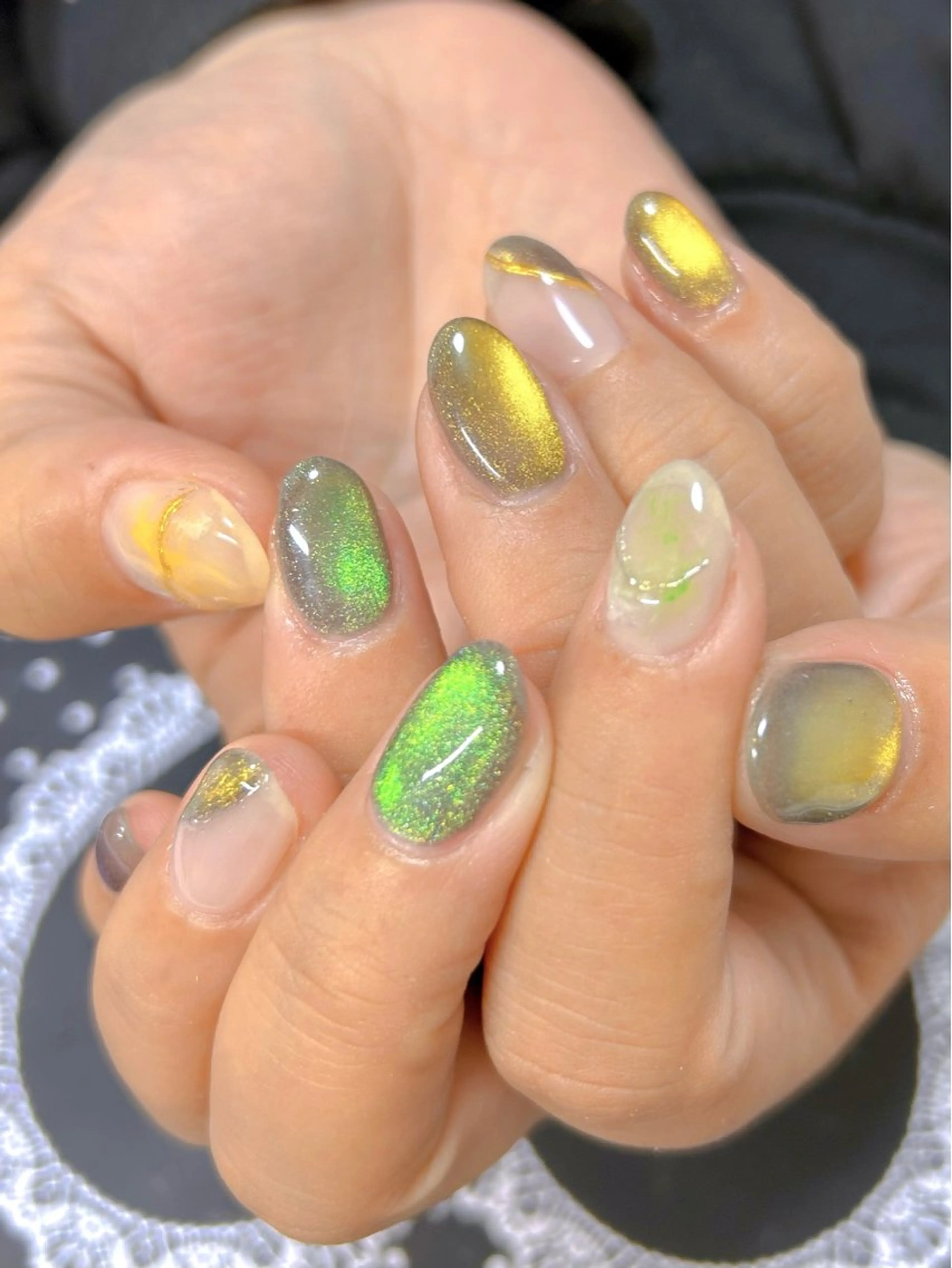 ネイル ハンドネイル 森 晴有のネイルデザイン