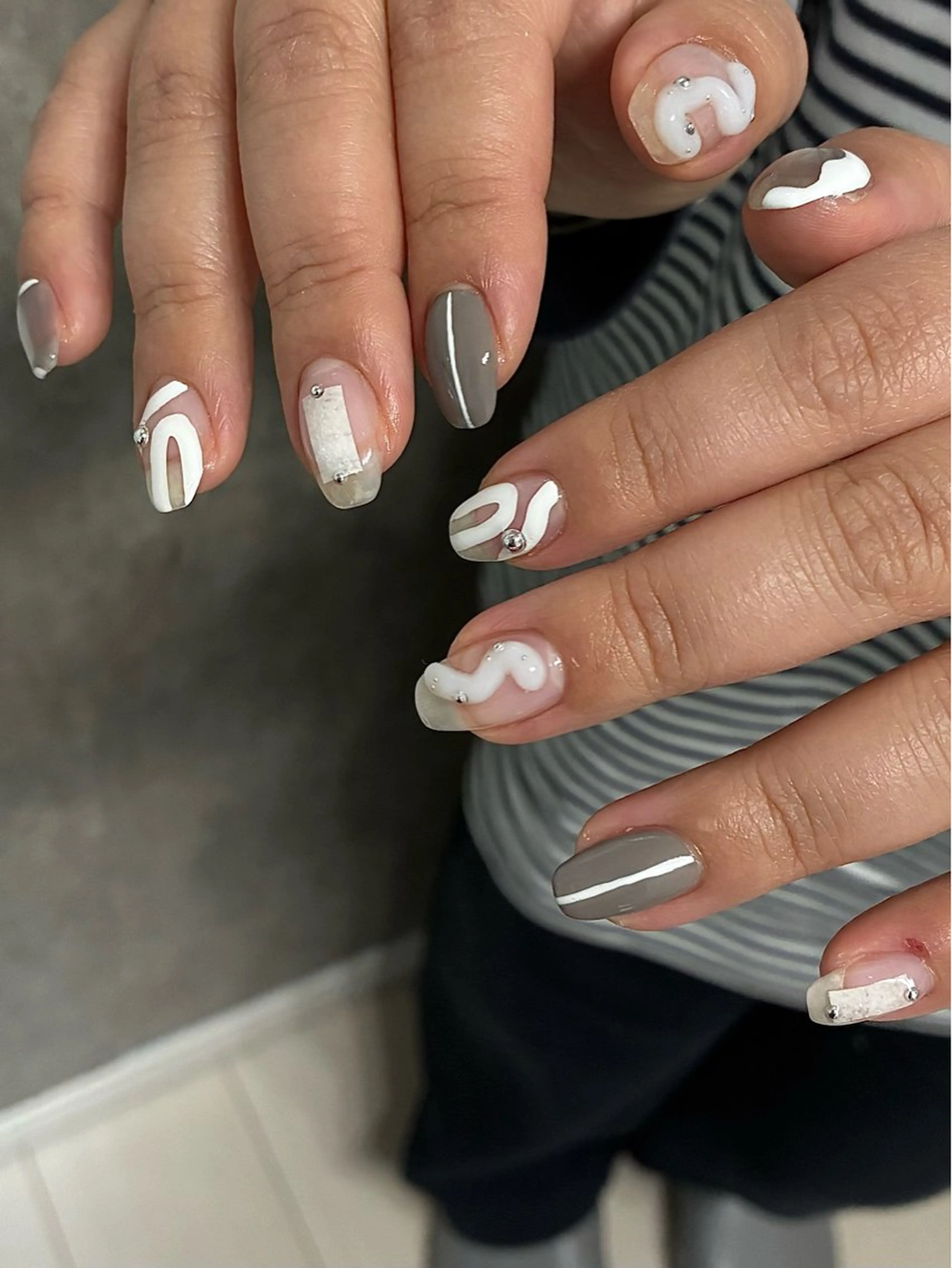 ネイル ハンドネイル nail salon Lipine 新守山のネイルデザイン