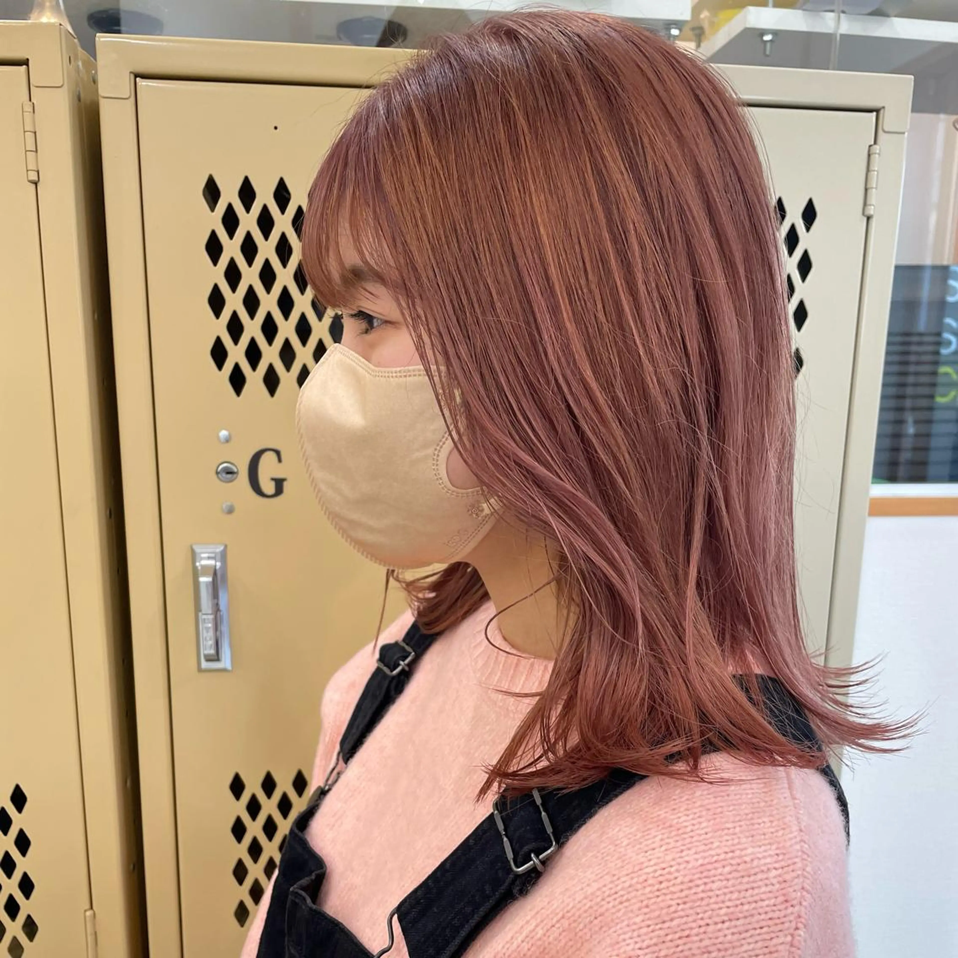 ミディアム ヘアカラー トリートメント SUNC/🤎 オオクマ　カナエ🤎のヘアスタイル