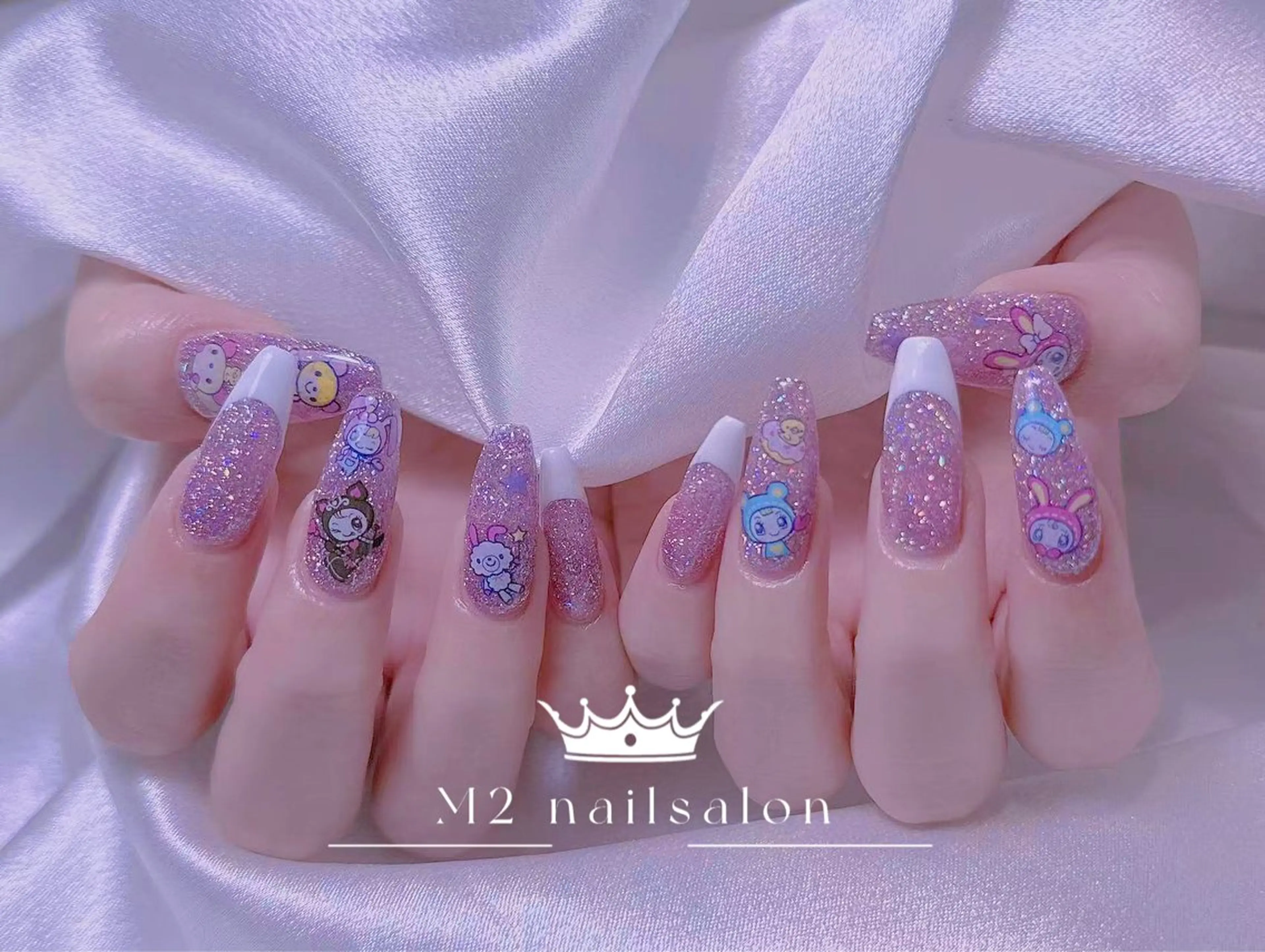 ネイル ハンドネイル 長さだし専門店 M2　rikaのネイルデザイン