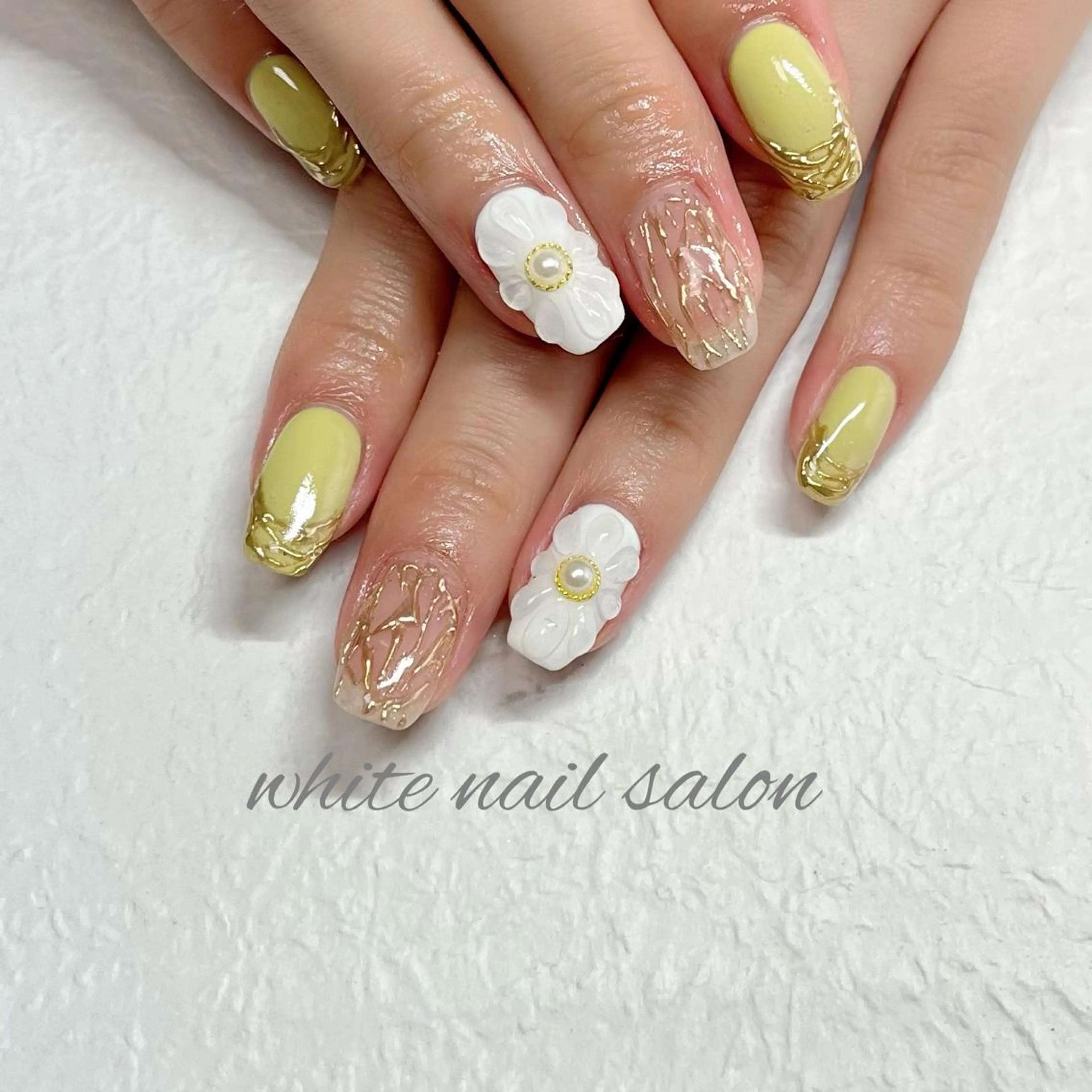 ネイル フットネイル ジェルネイル ハードジェル ラメ(グリッター) 持ち込み ハンドネイル white nail salonのネイルデザイン