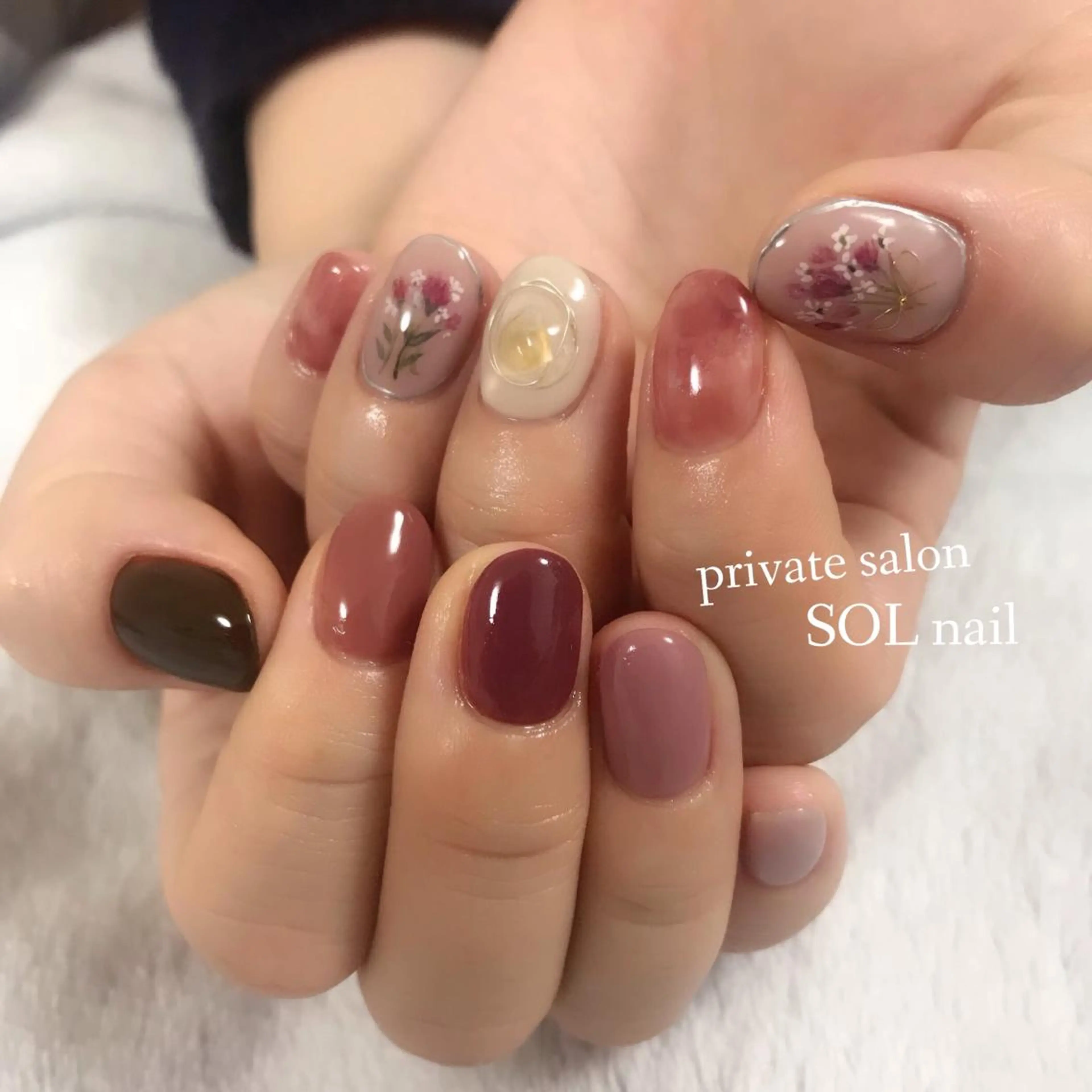 ネイル SOL NAILのネイルデザイン