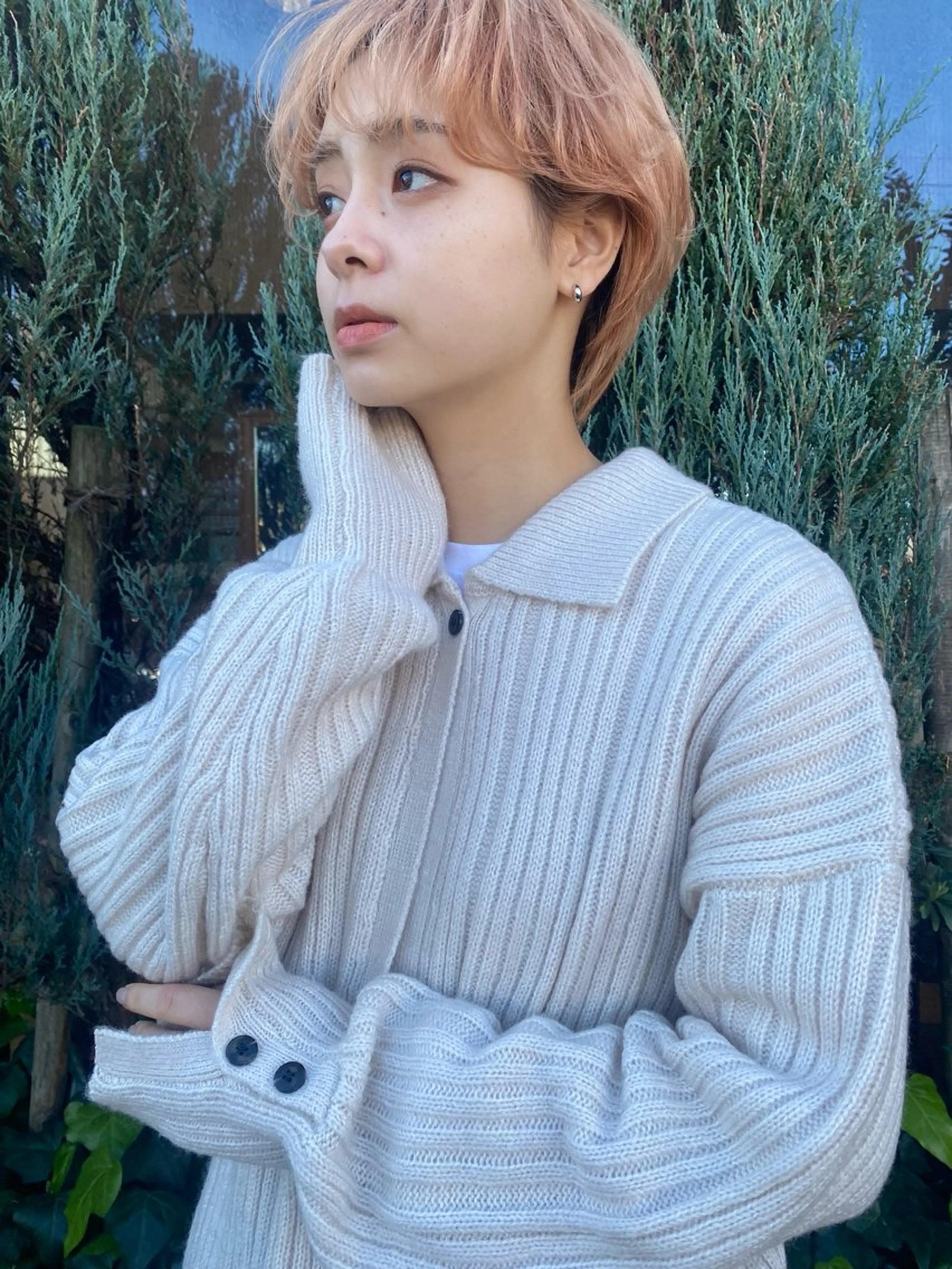 ショート ショートヘア はるやま せりなのヘアスタイル