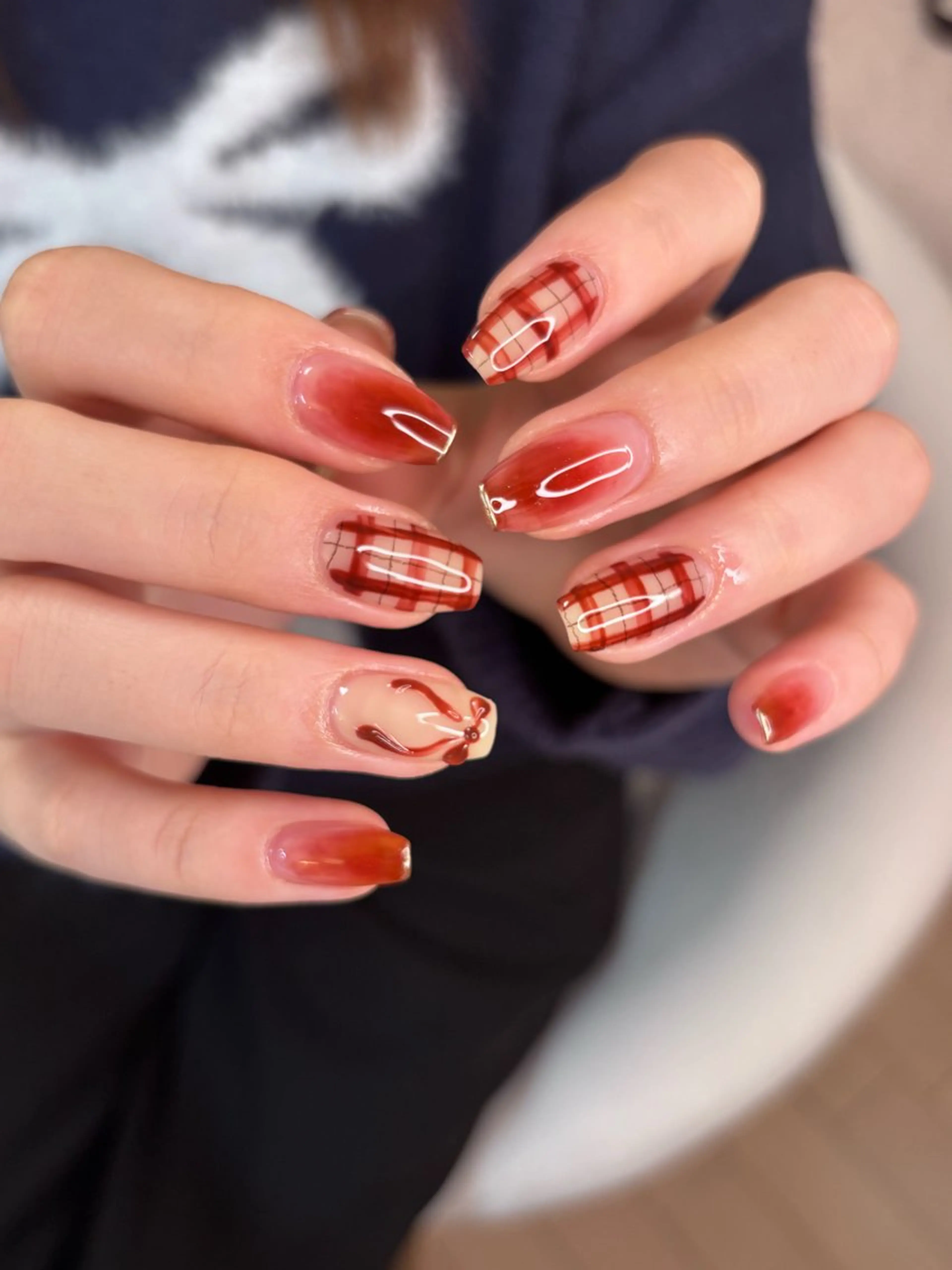 ネイル ハンドネイル moi nail ˙⋆.˚のネイルデザイン