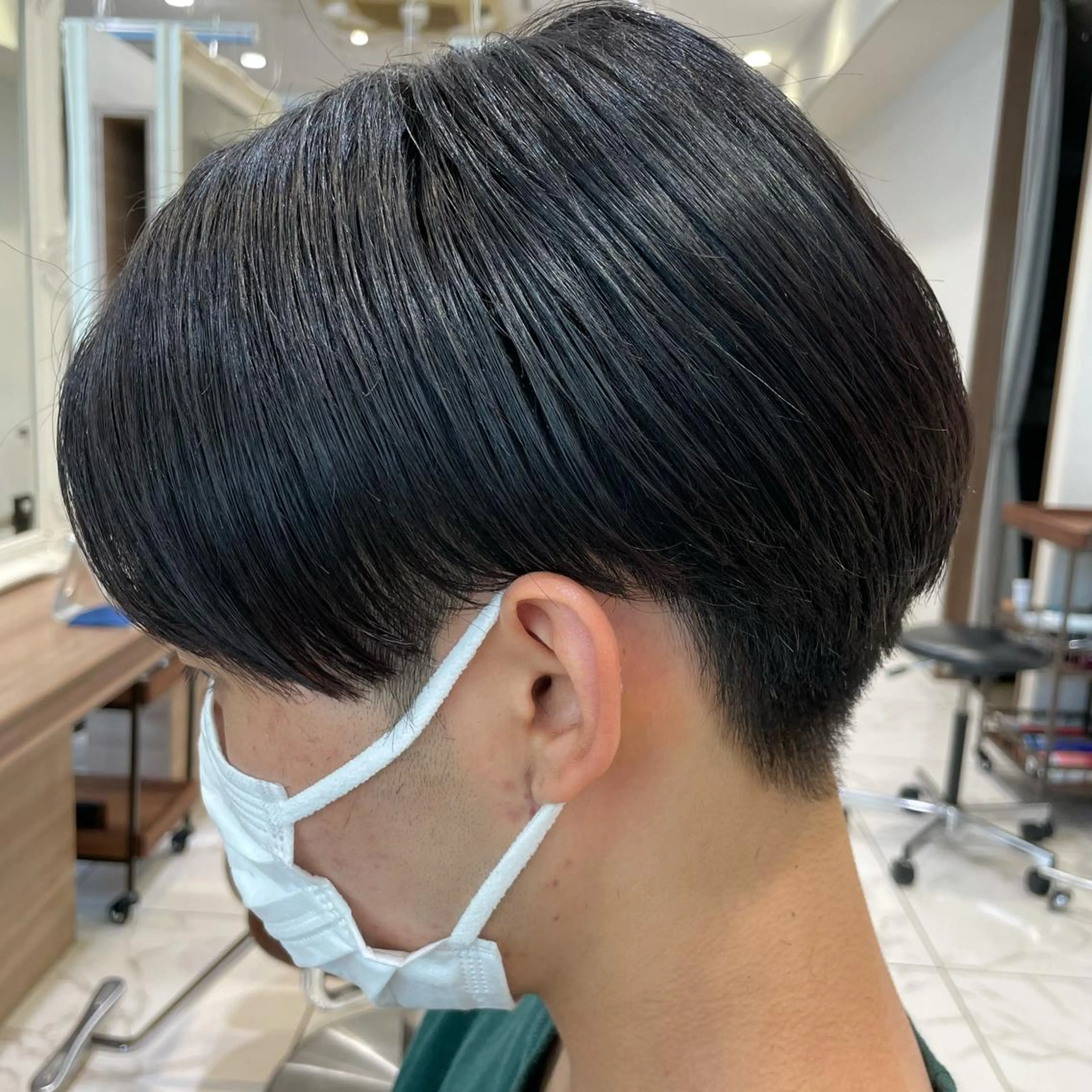 ショート メンズ カット 【メンズ縮毛矯正】 田中秀斗のヘアスタイル