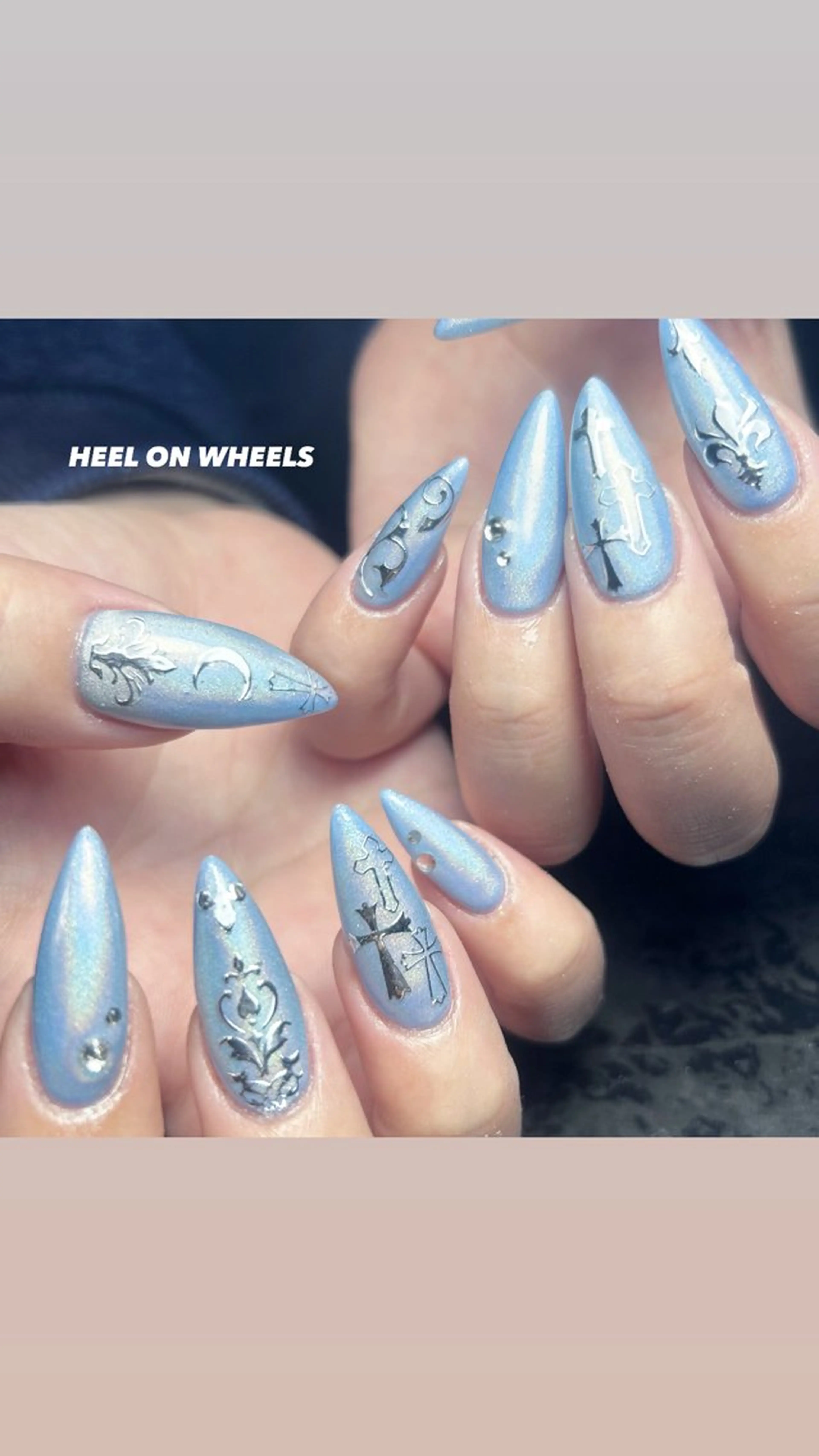 ネイル アートネイル ハンドネイル ⛓Miyu ⛓のネイルデザイン