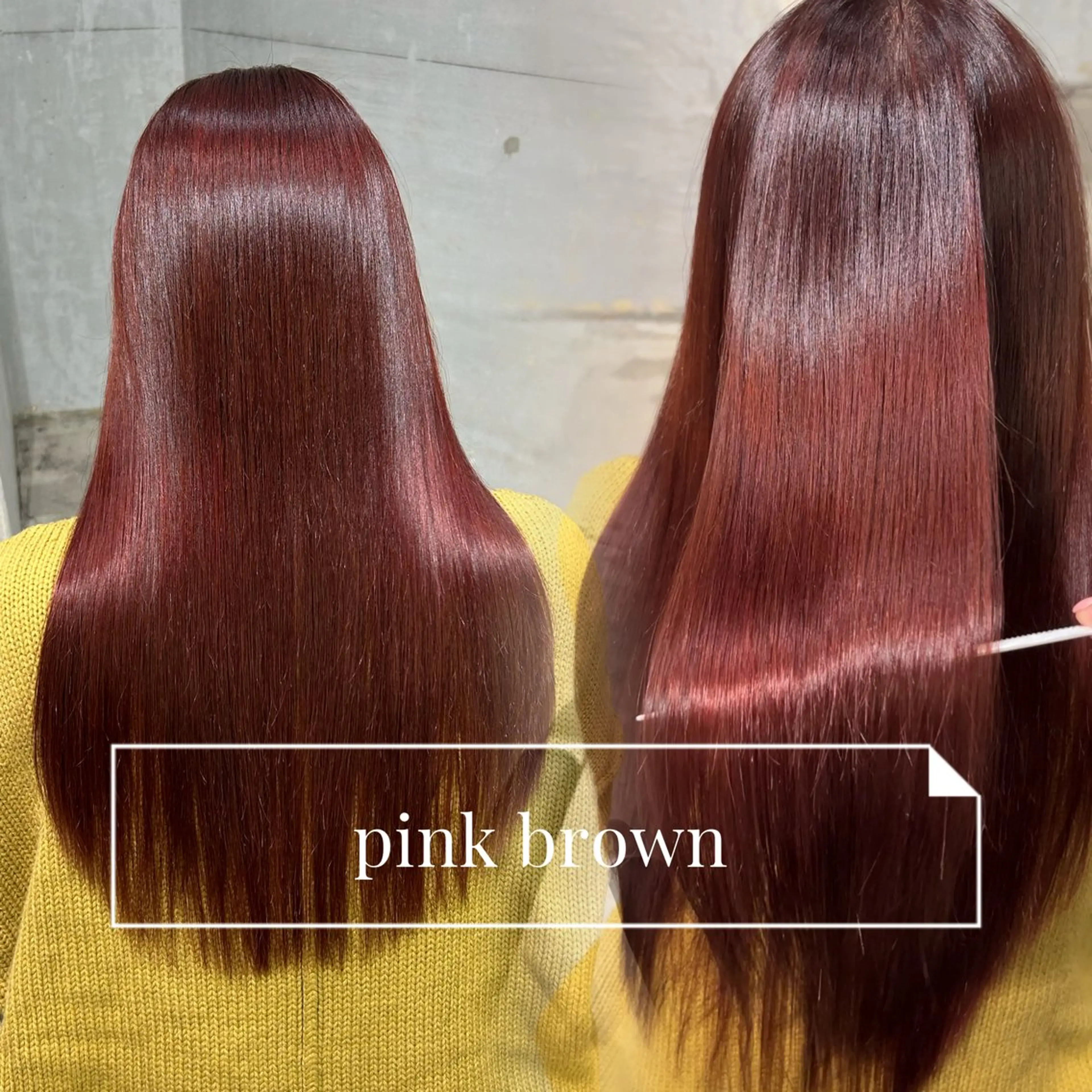 ロング カラー ヘアカラー トリートメント 透明感カラー🍯 髪質改善🫧 野々愛のヘアスタイル