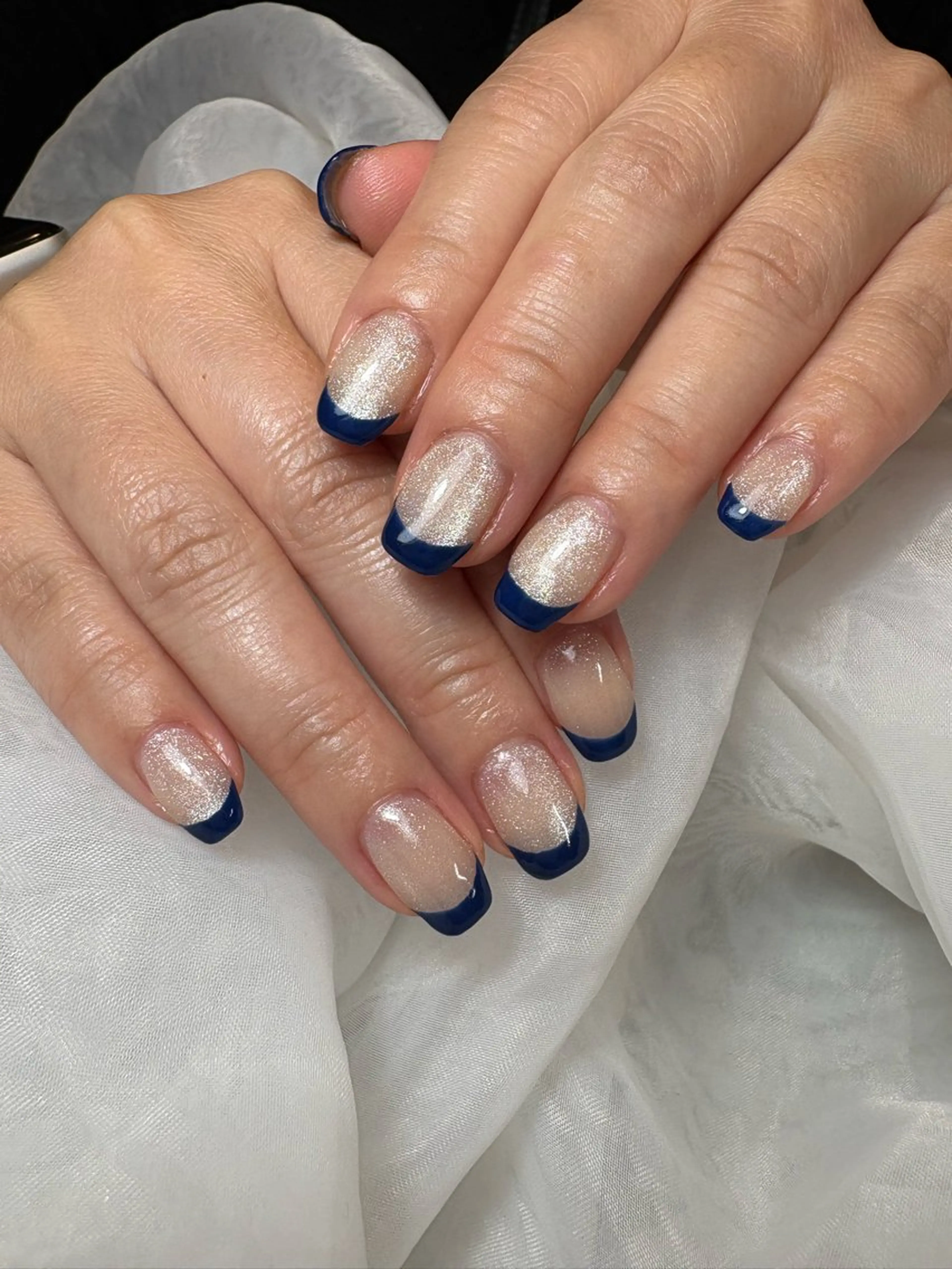 ネイル フレンチネイル マグネットネイル ino(リノ) mamiのネイルデザイン