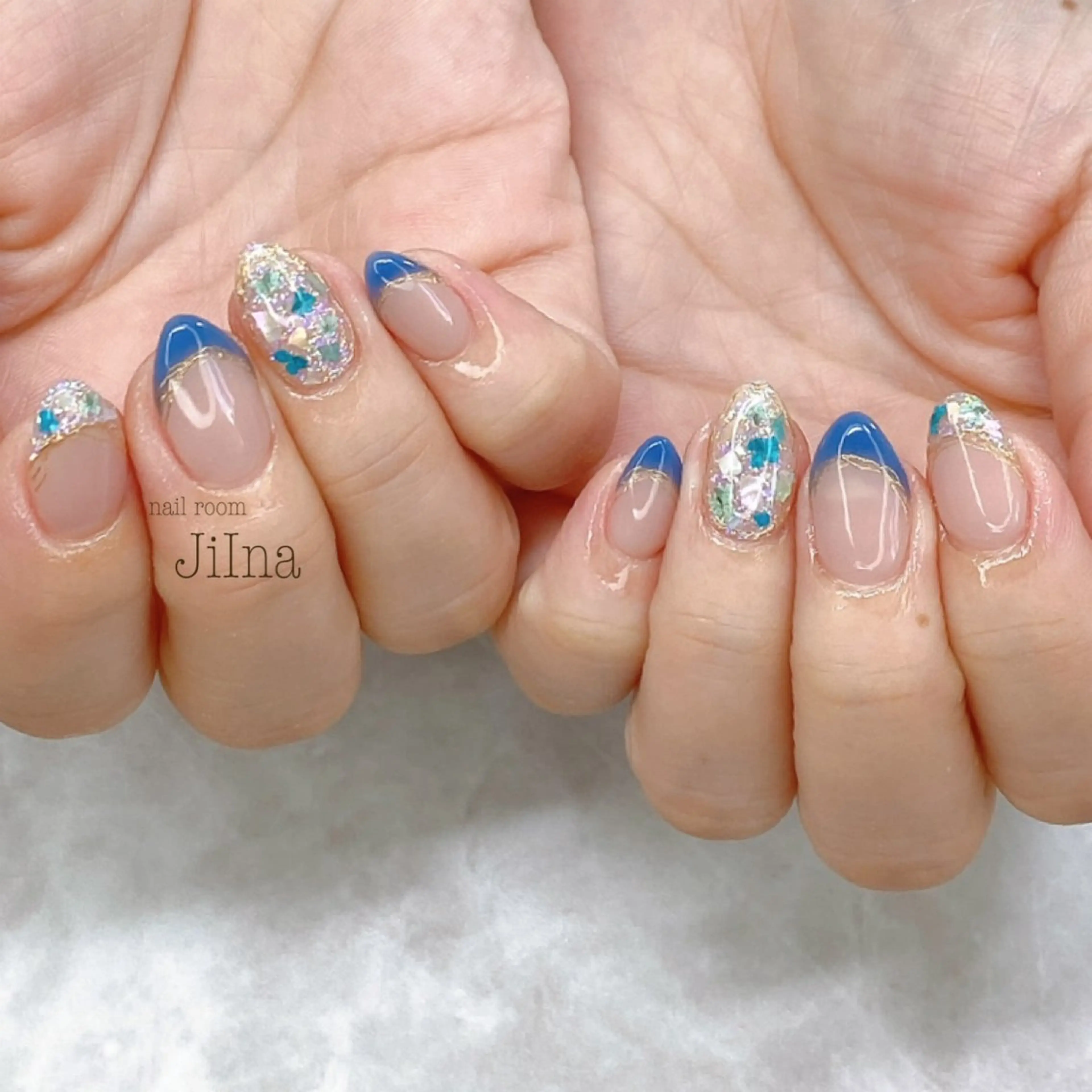 ネイル 持ち込み JiIna nailのネイルデザイン