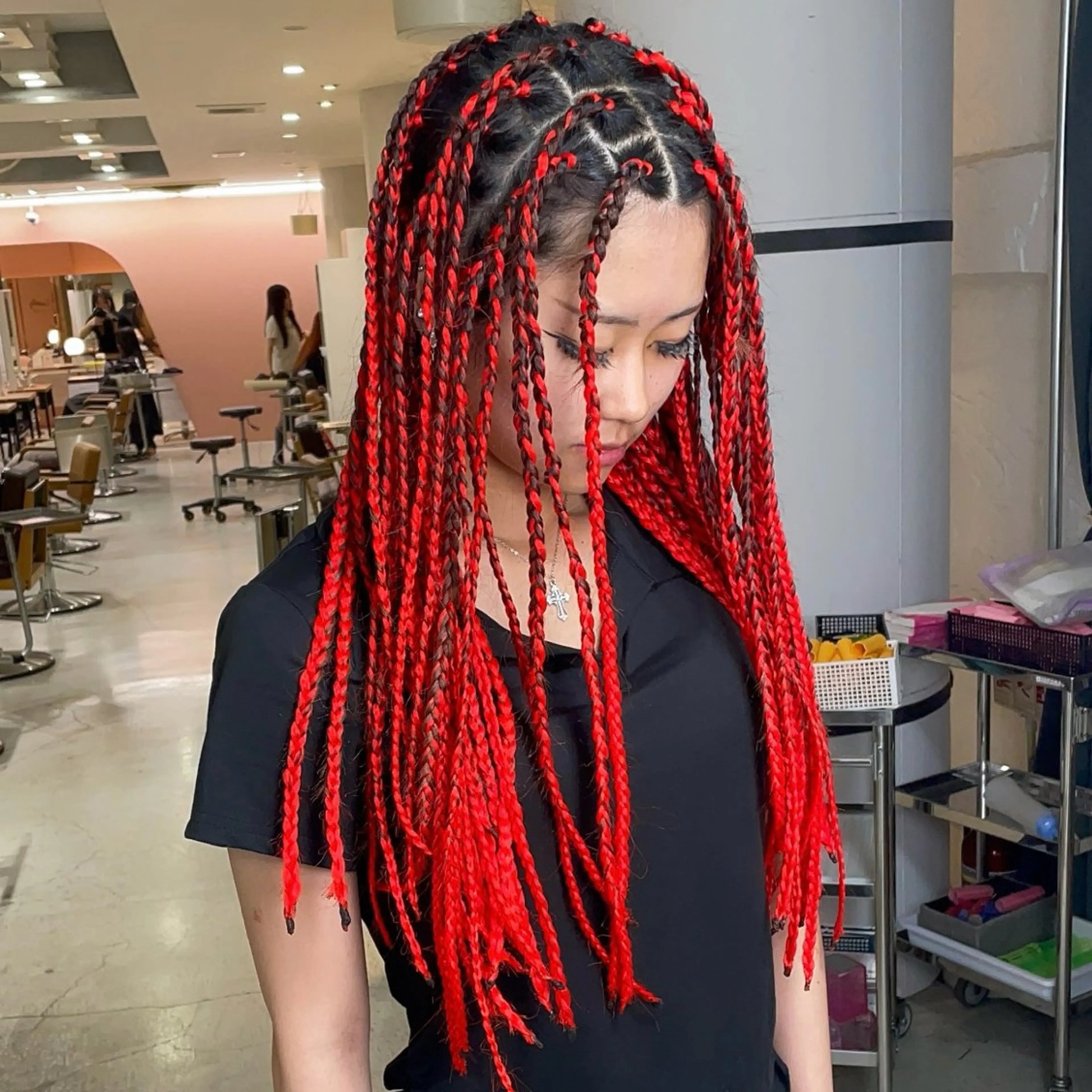 ロング 派手髪支持率No1 Eisukeのヘアスタイル