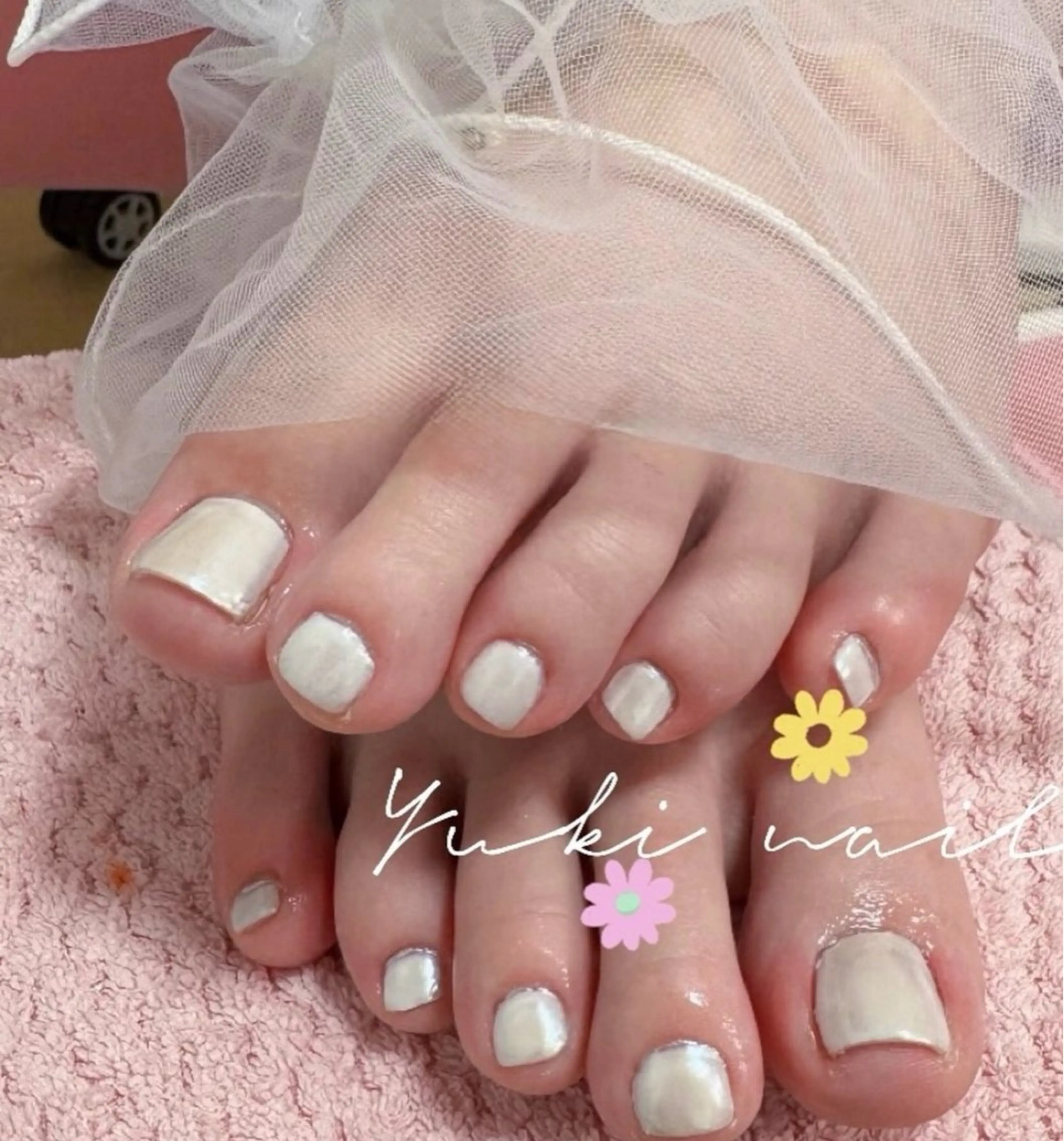 フットミラーネイル10本の写真