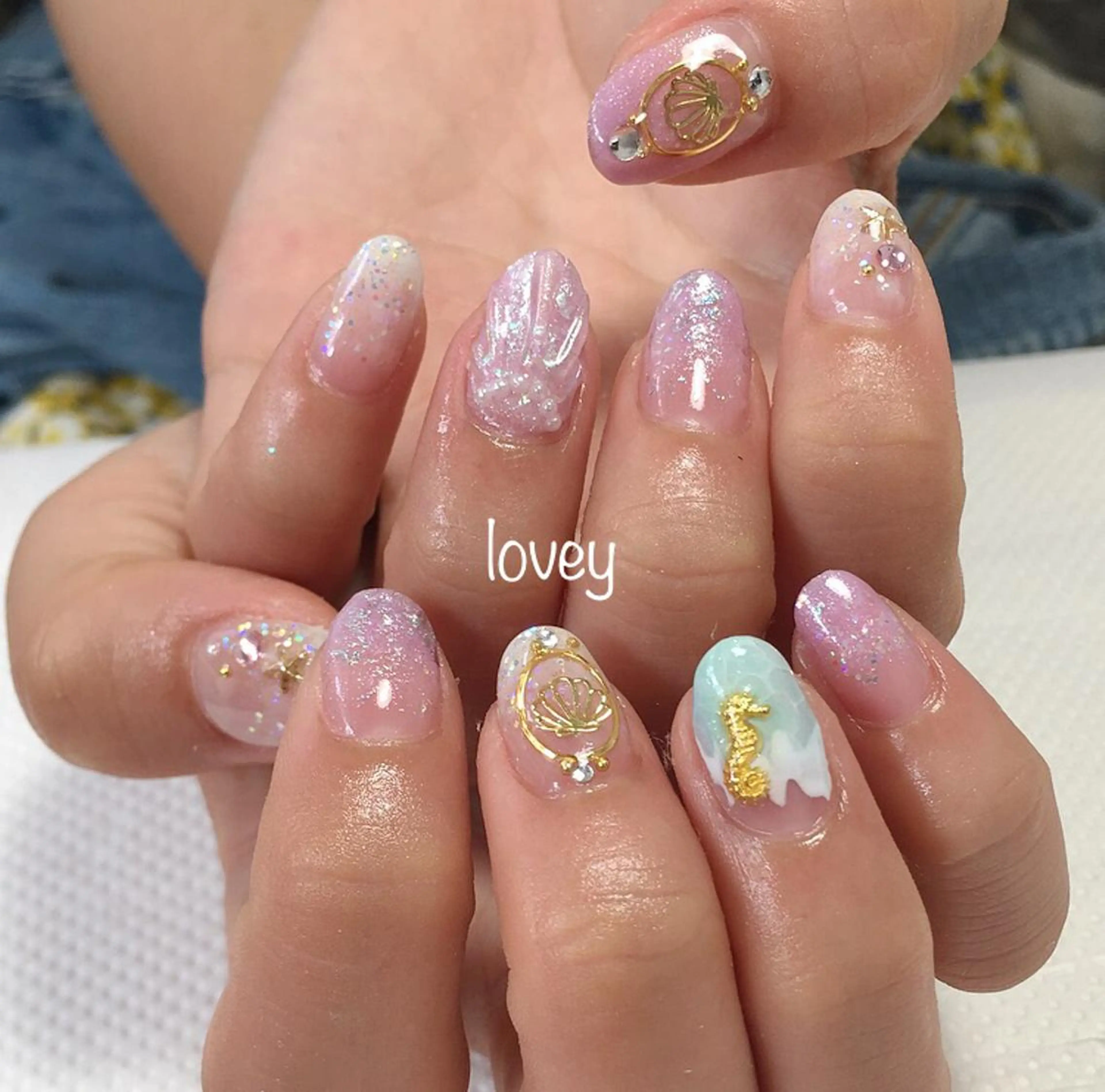 ネイル プライベートサロン loveyのネイルデザイン