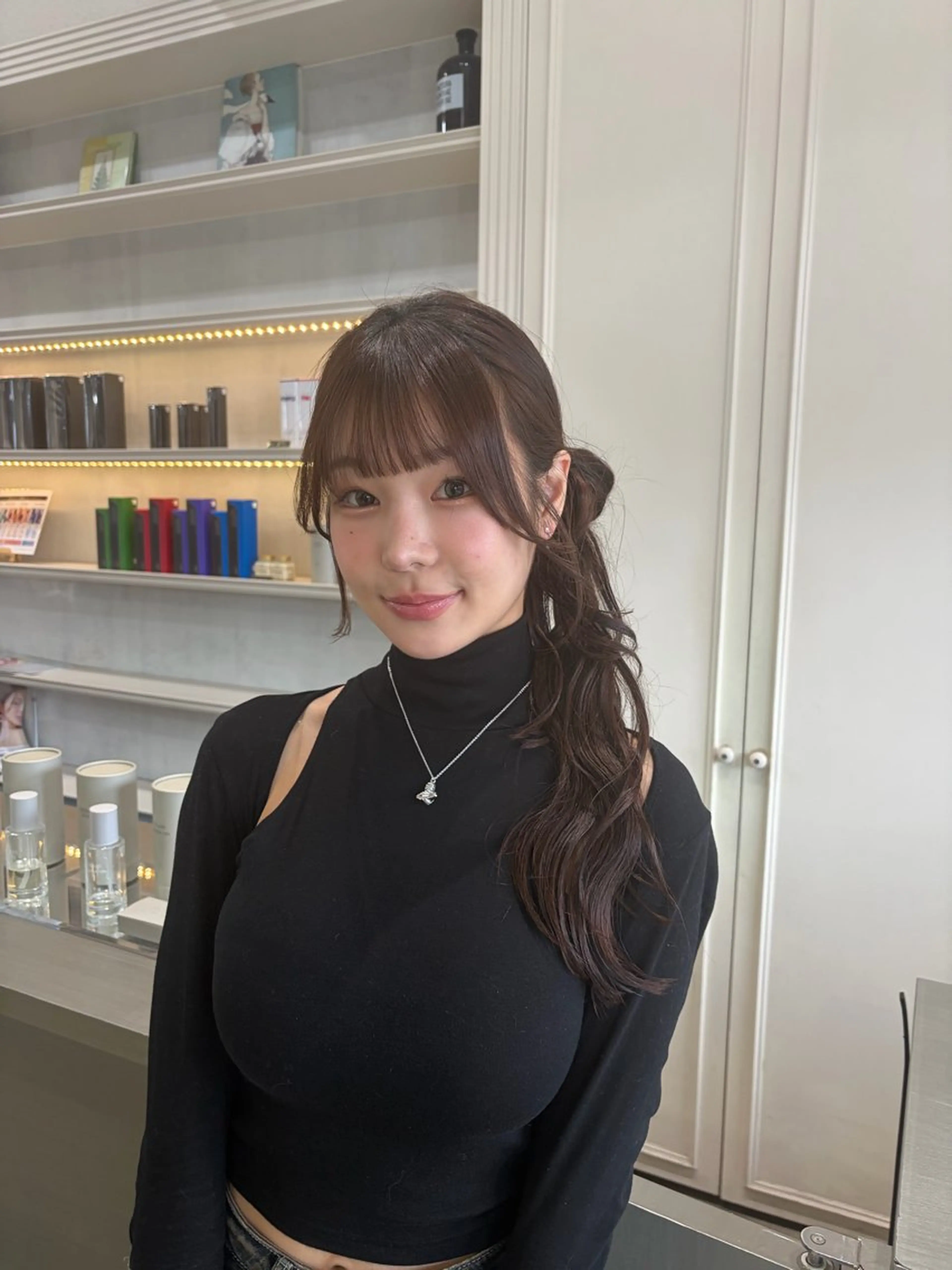 ロング カラー ヘアアレンジ カット ヘアカラー トリートメント 髪質改善特化🥣🫧 天神美容室のヘアスタイル
