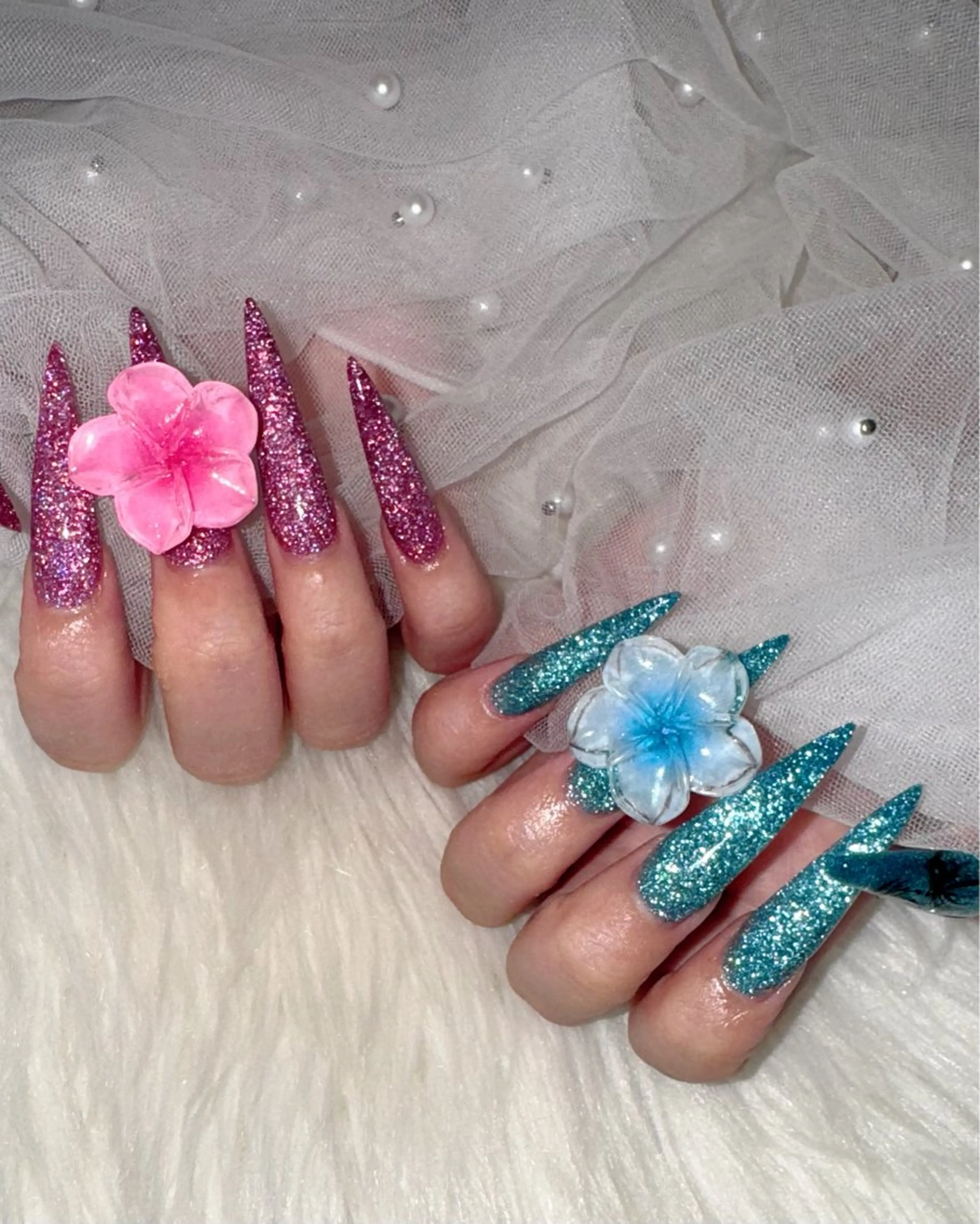 ネイル ハンドネイル Feel ‪‪☺︎‬Yuriaのネイルデザイン