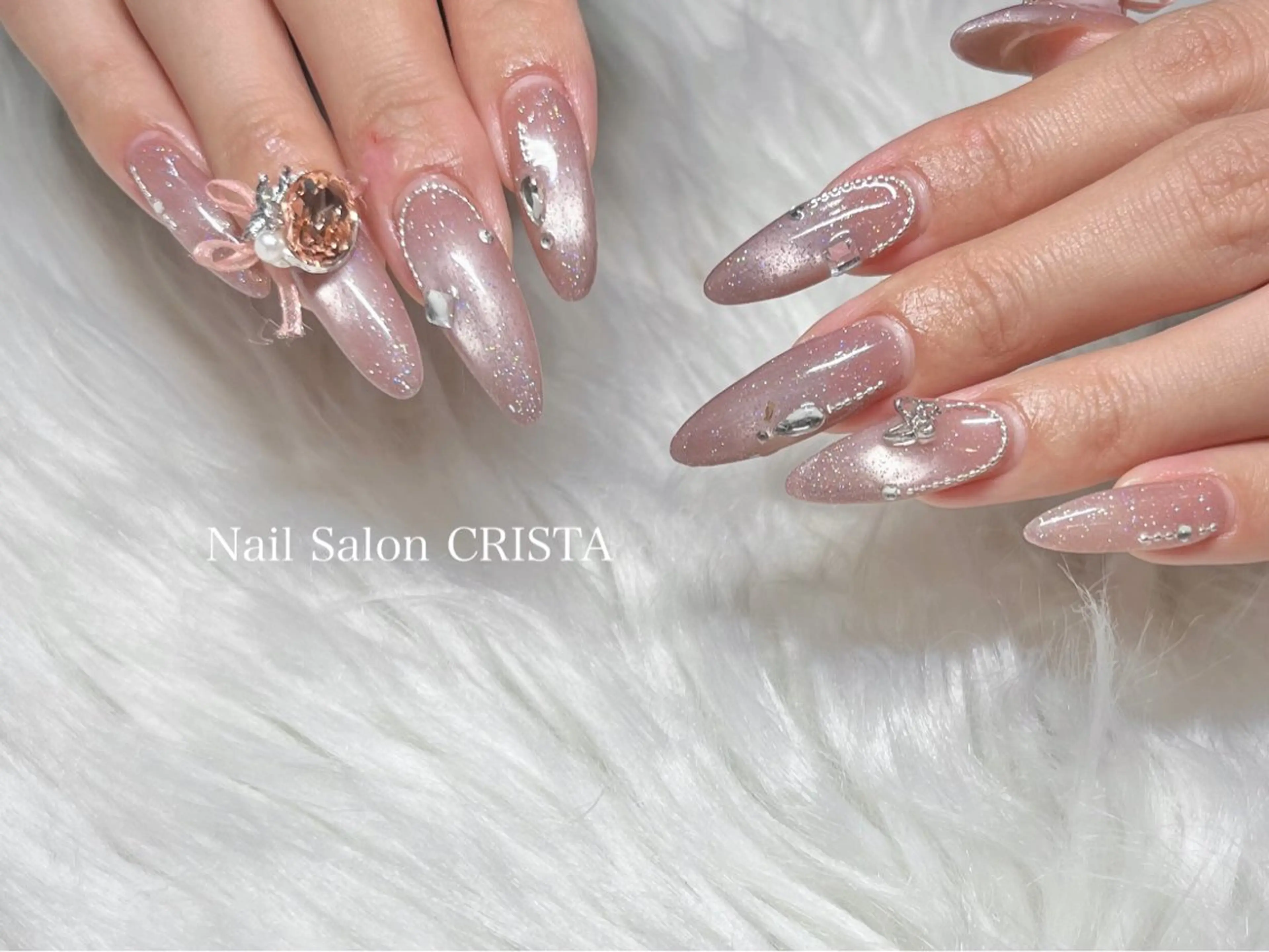 ネイル ハンドネイル CRISTA 🤍ヒナタのネイルデザイン