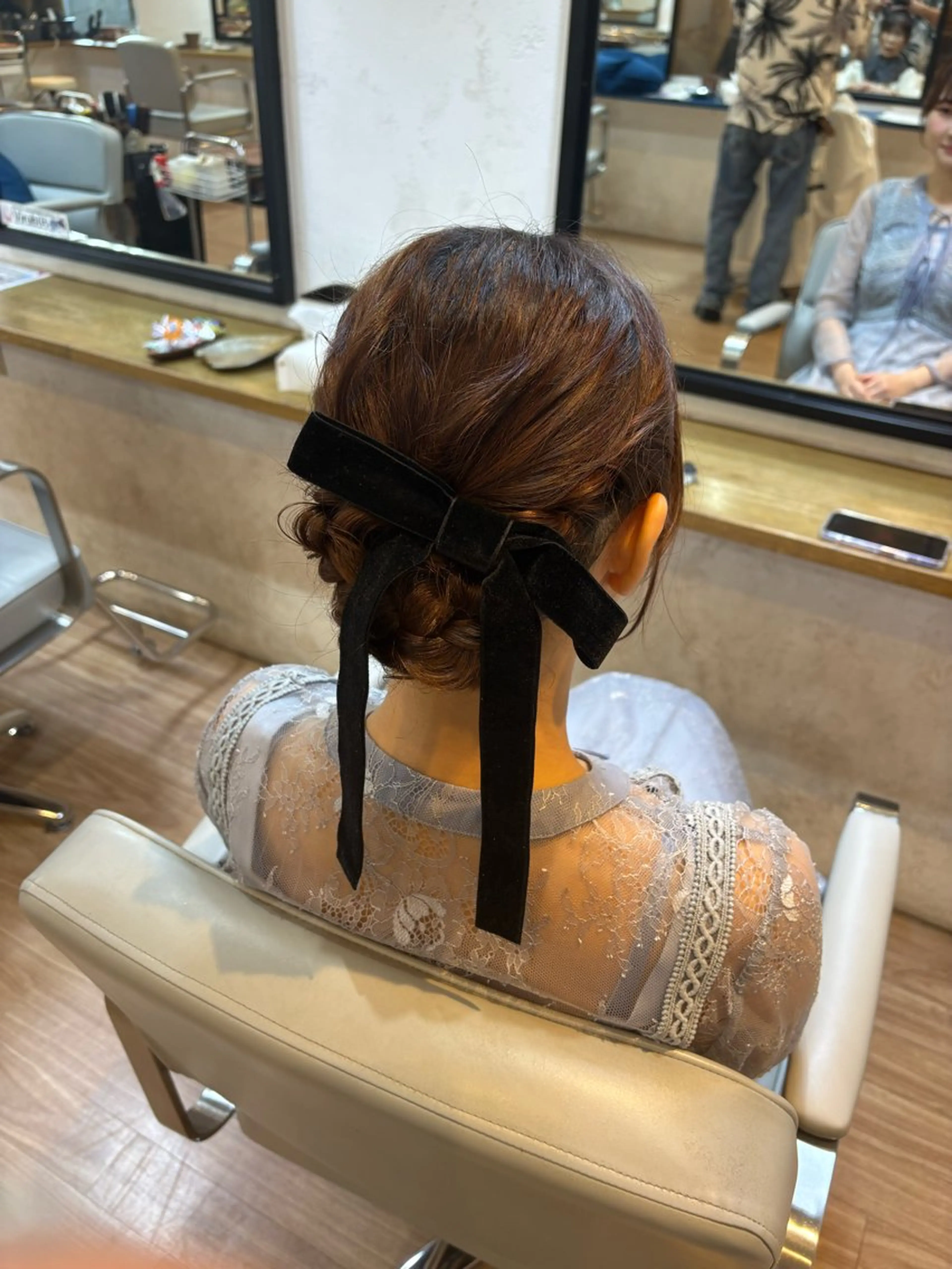 ヘアアレンジ ヘアセット 韓国ヘアー🇰🇷 MIWAのヘアスタイル