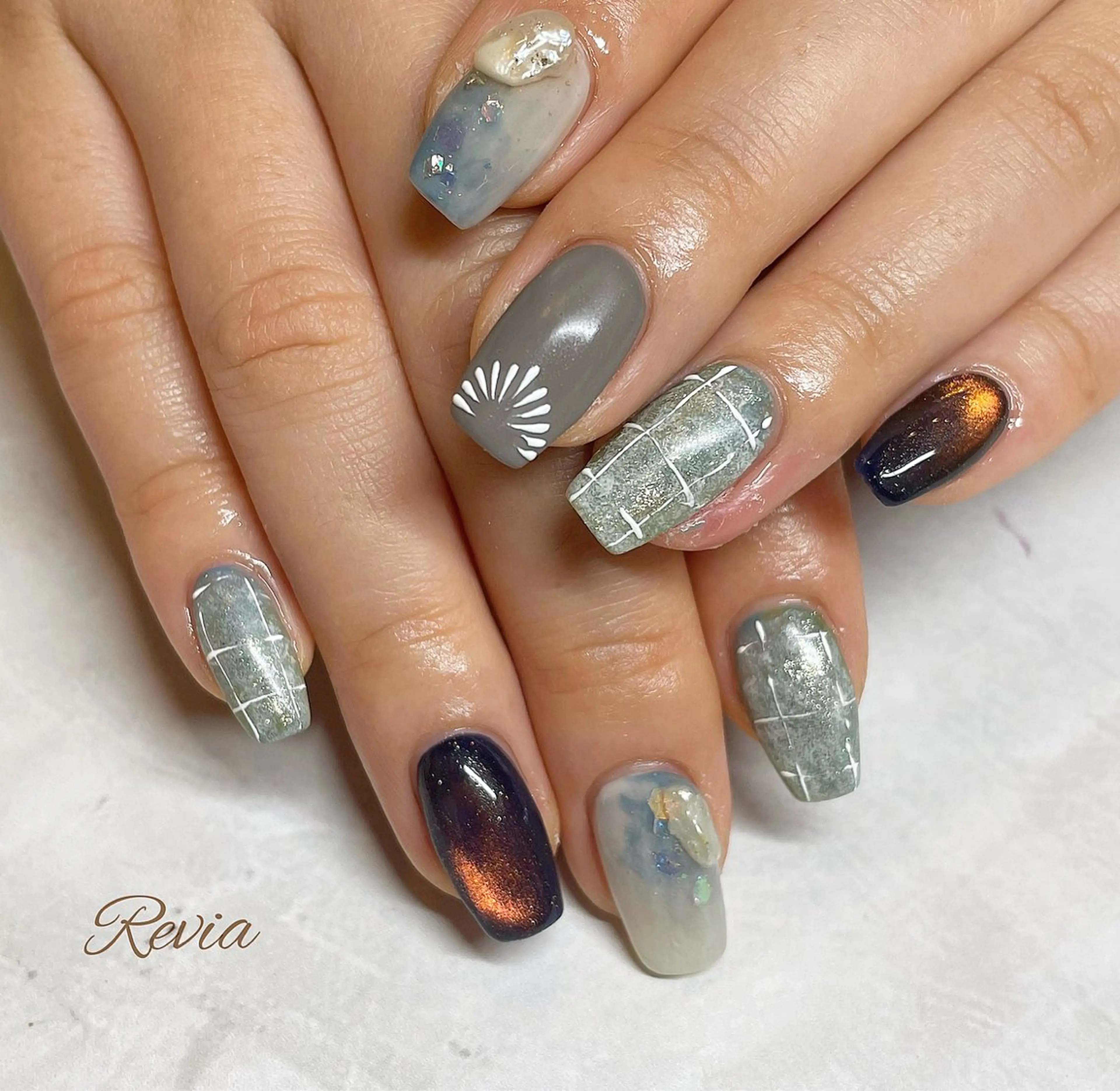 ネイル ハンドネイル ERI Nailistのネイルデザイン