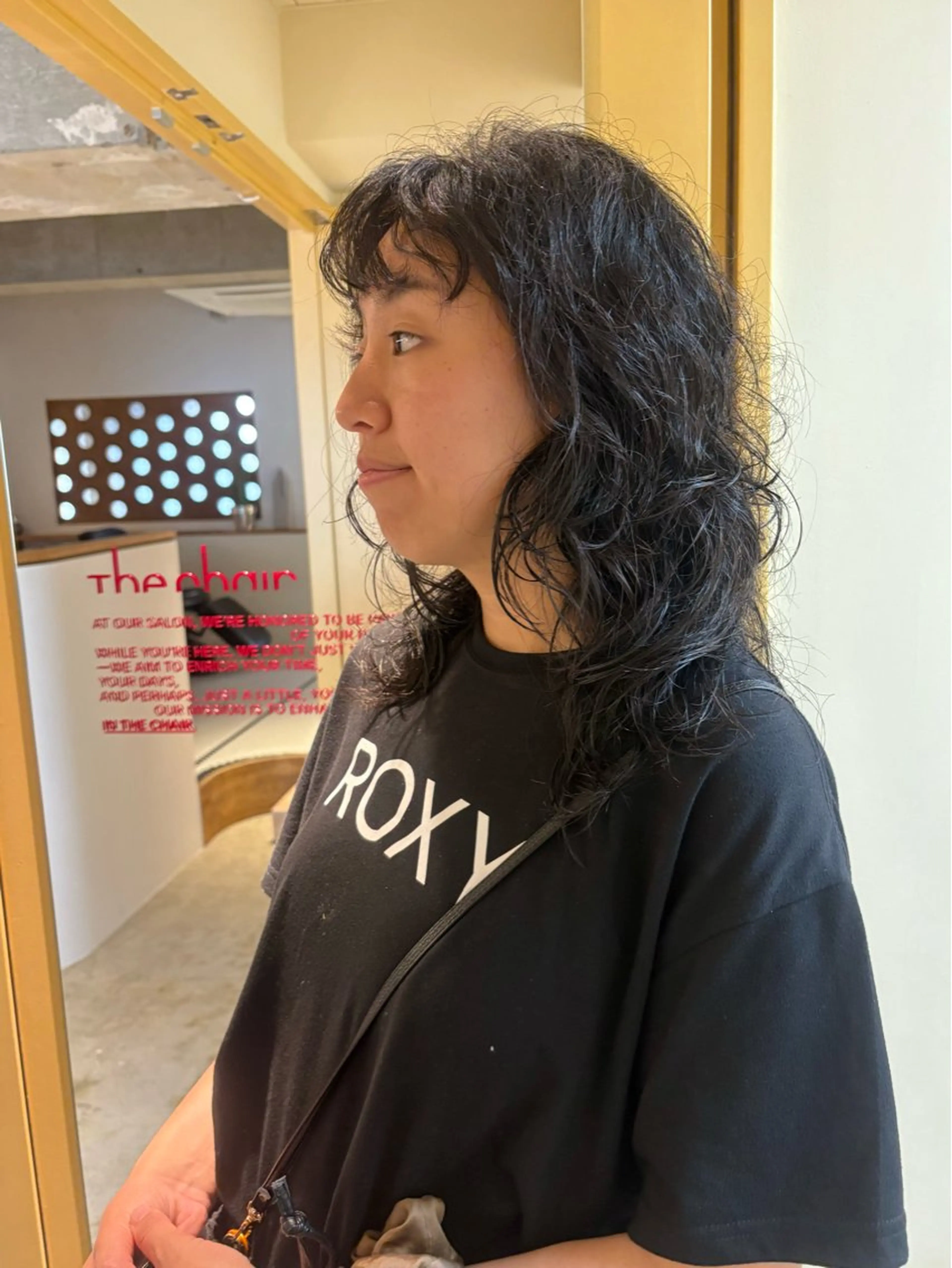 セミロング パーマ 名駅/大人可愛い /艶髪/流音のヘアスタイル