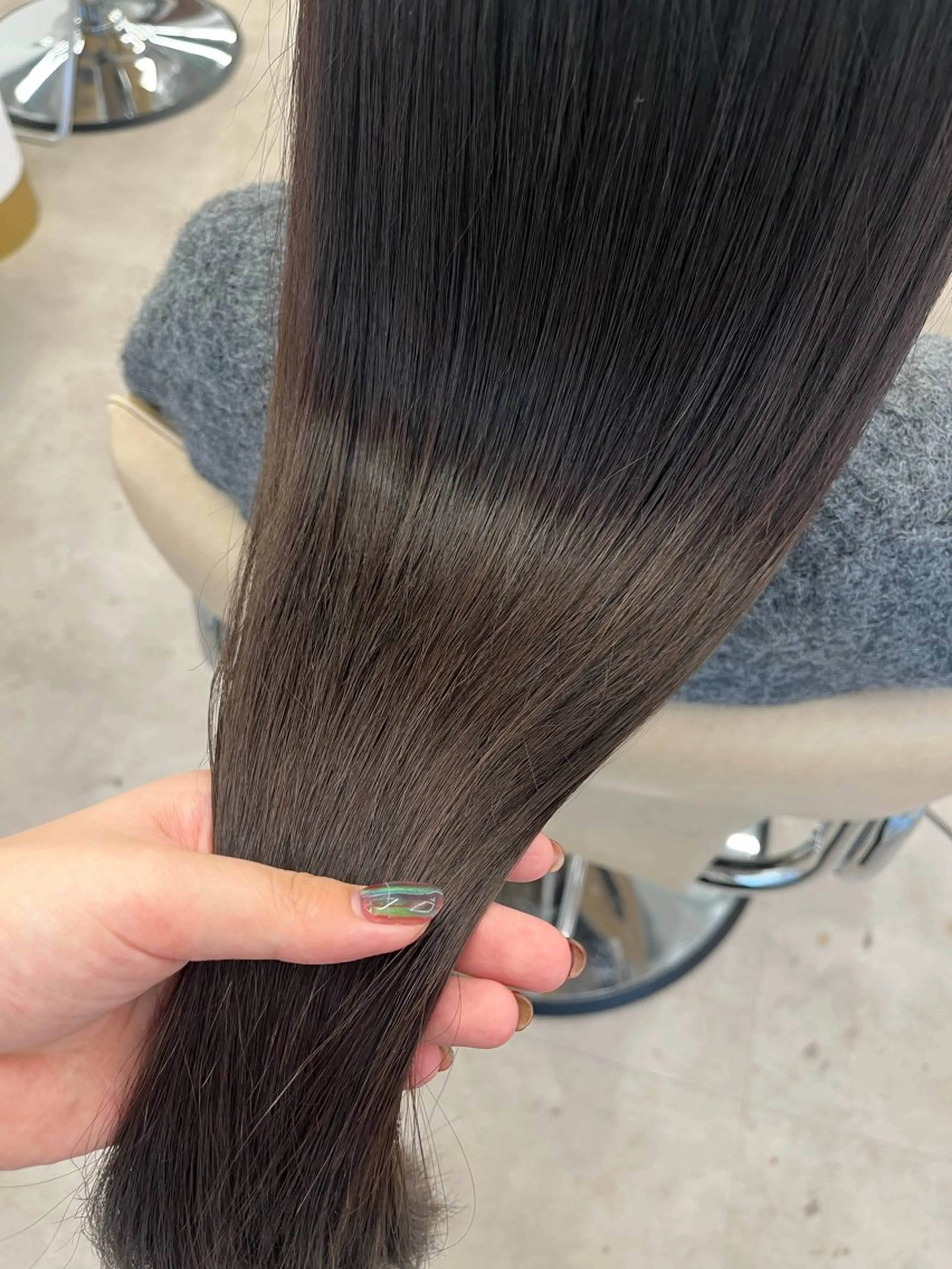 セミロング 暖色ブリーチ ⭐️honokaのヘアスタイル