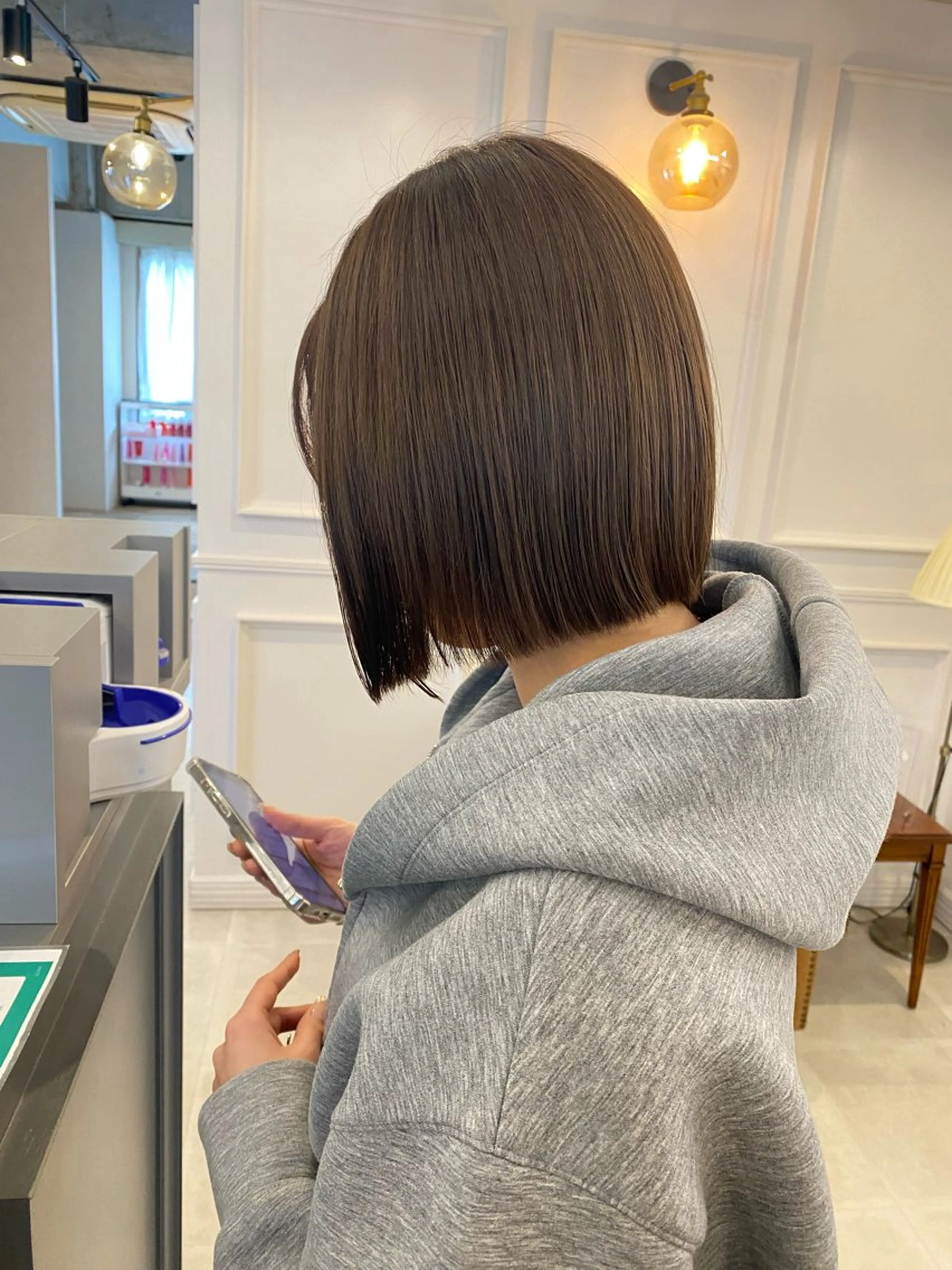 ショート ボブ カット ヘアカラー トリートメント HARUKA🍒 toccaのヘアスタイル