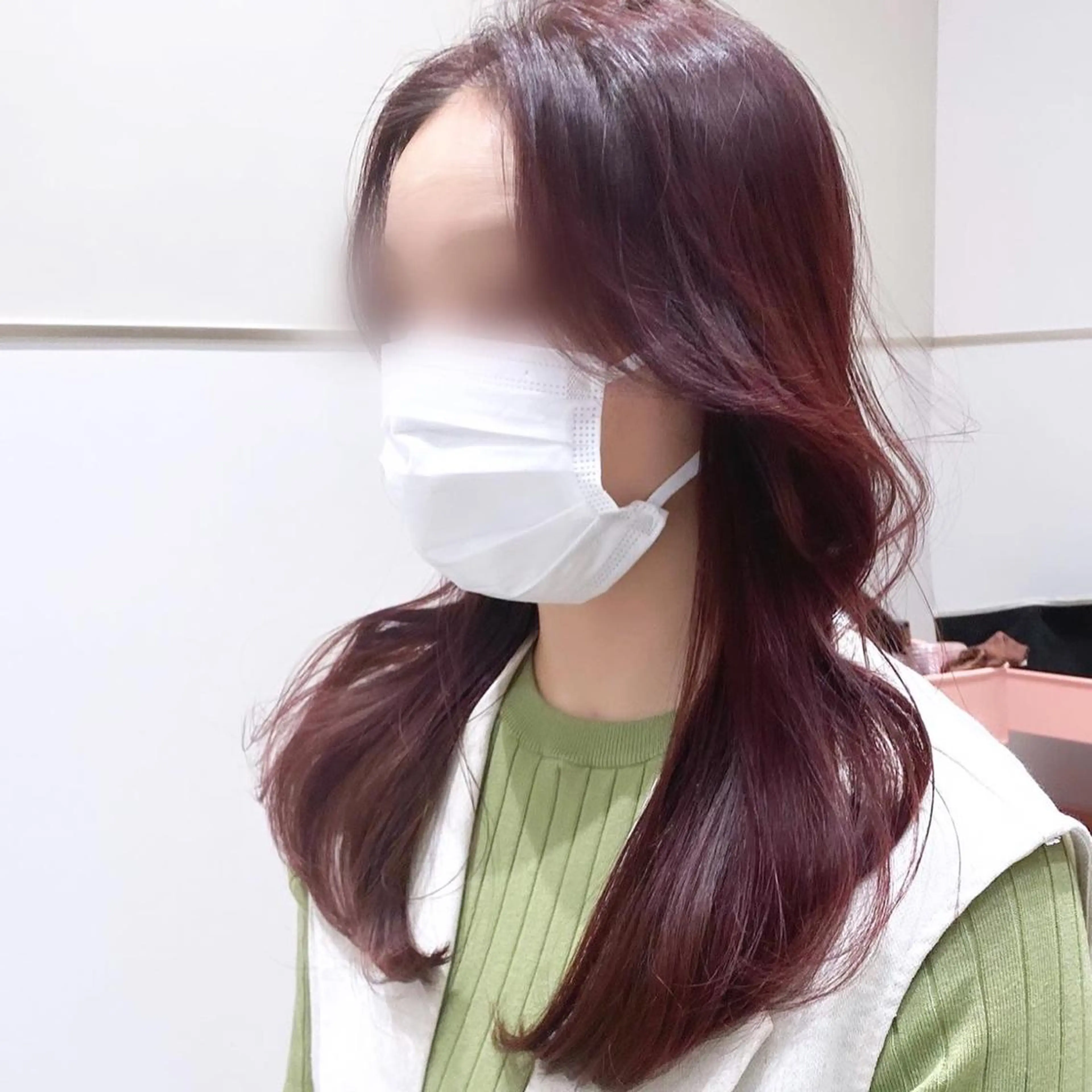 セミロング 韓国風ヘア レイヤーカット カット ヘアカラー トリートメント 韓国くびれレイヤー 🇰🇷はづきのヘアスタイル