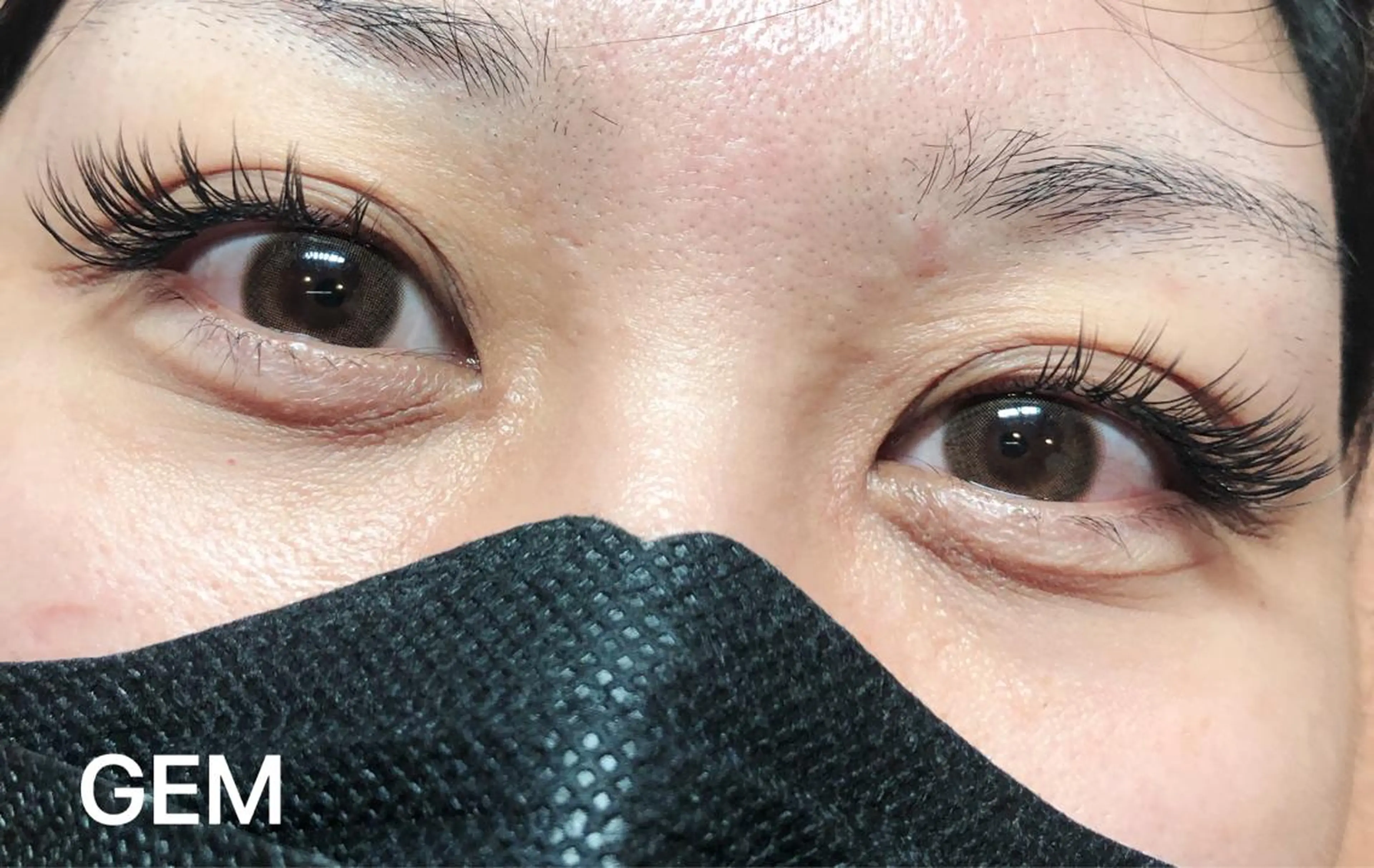 マツエク・マツパ フラットラッシュ セーブル GEM beautyのマツエク・マツパデザイン