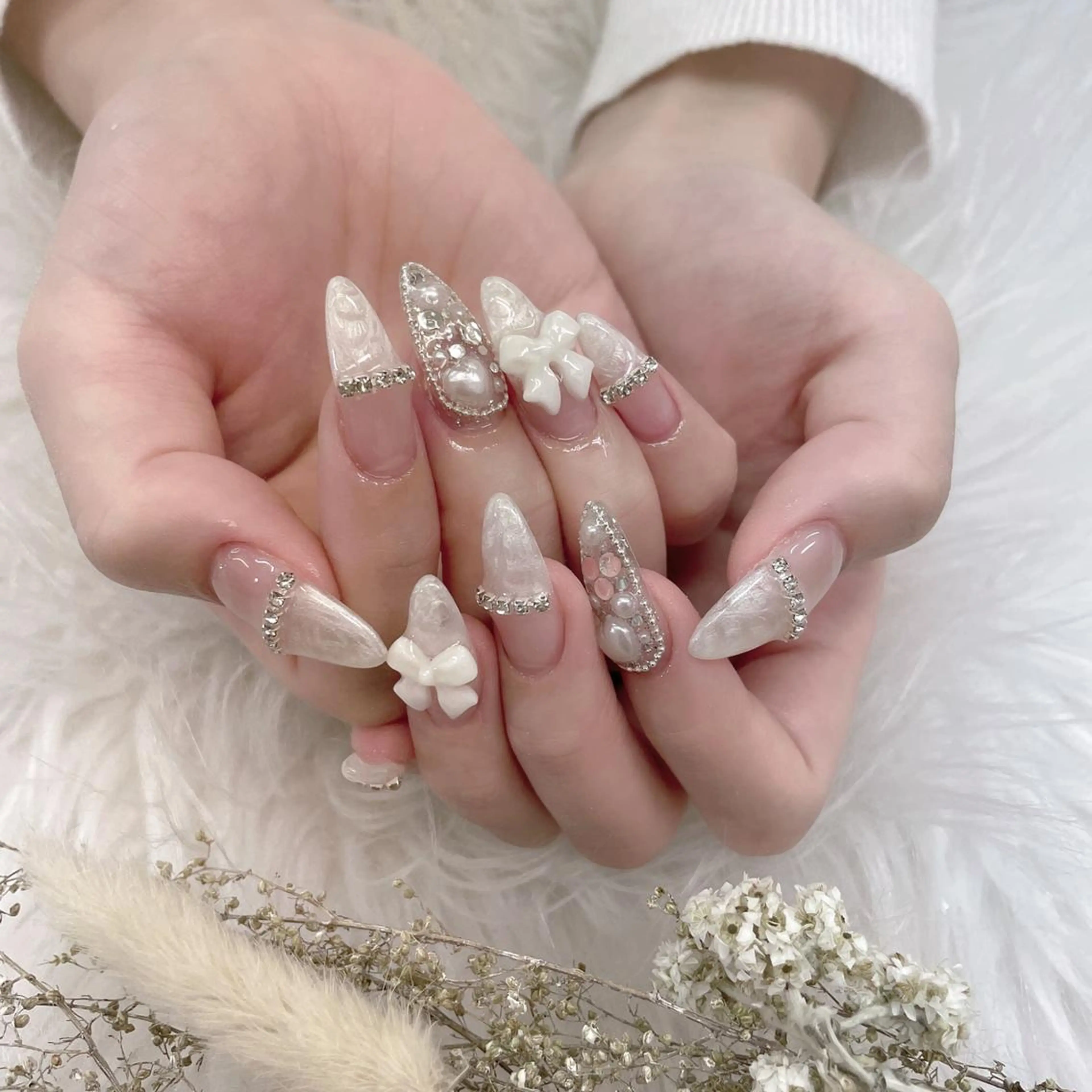ネイル 🦋ネイルサロン ブラン🌈ゆりのネイルデザイン