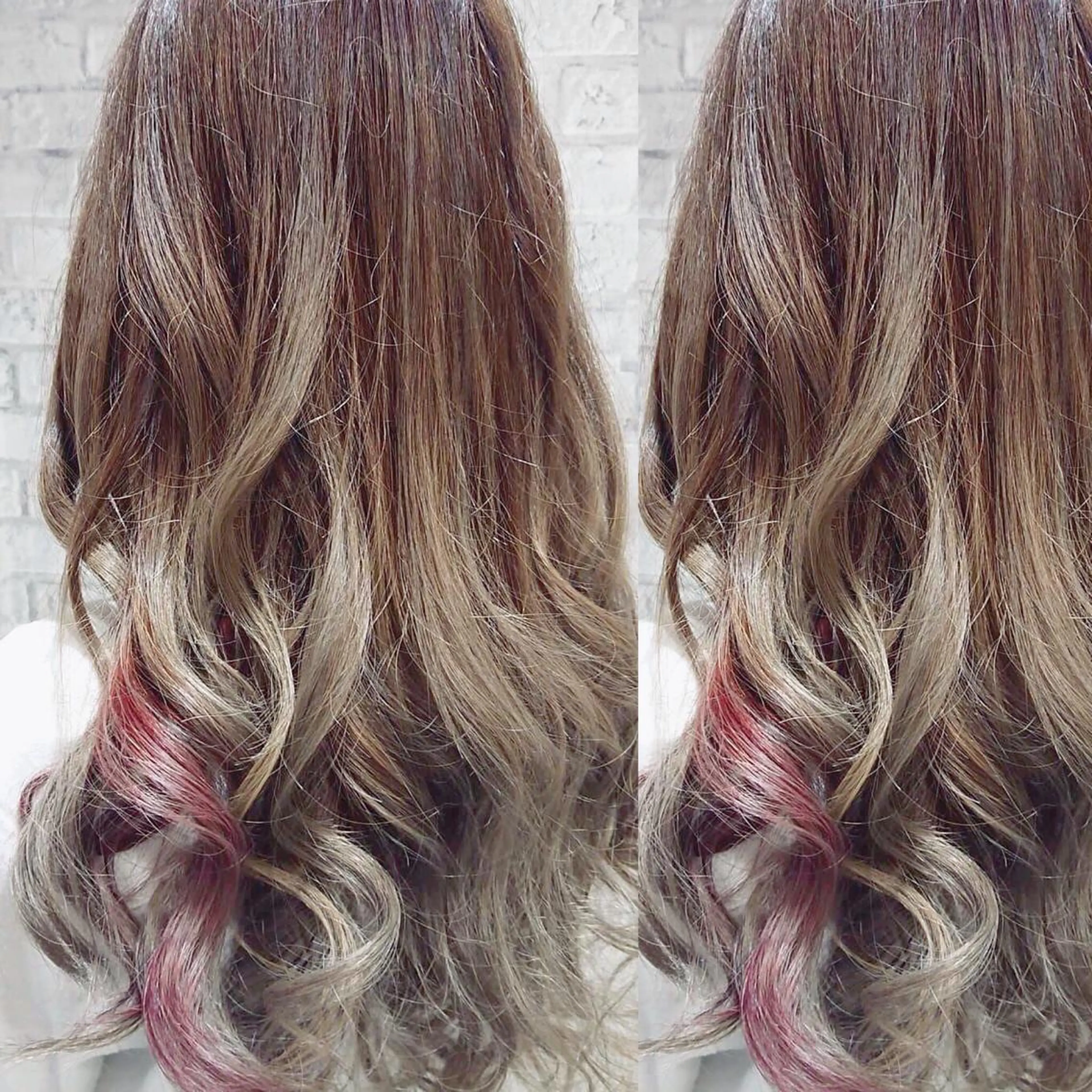 ロング カラー EARTH 越谷店のヘアスタイル