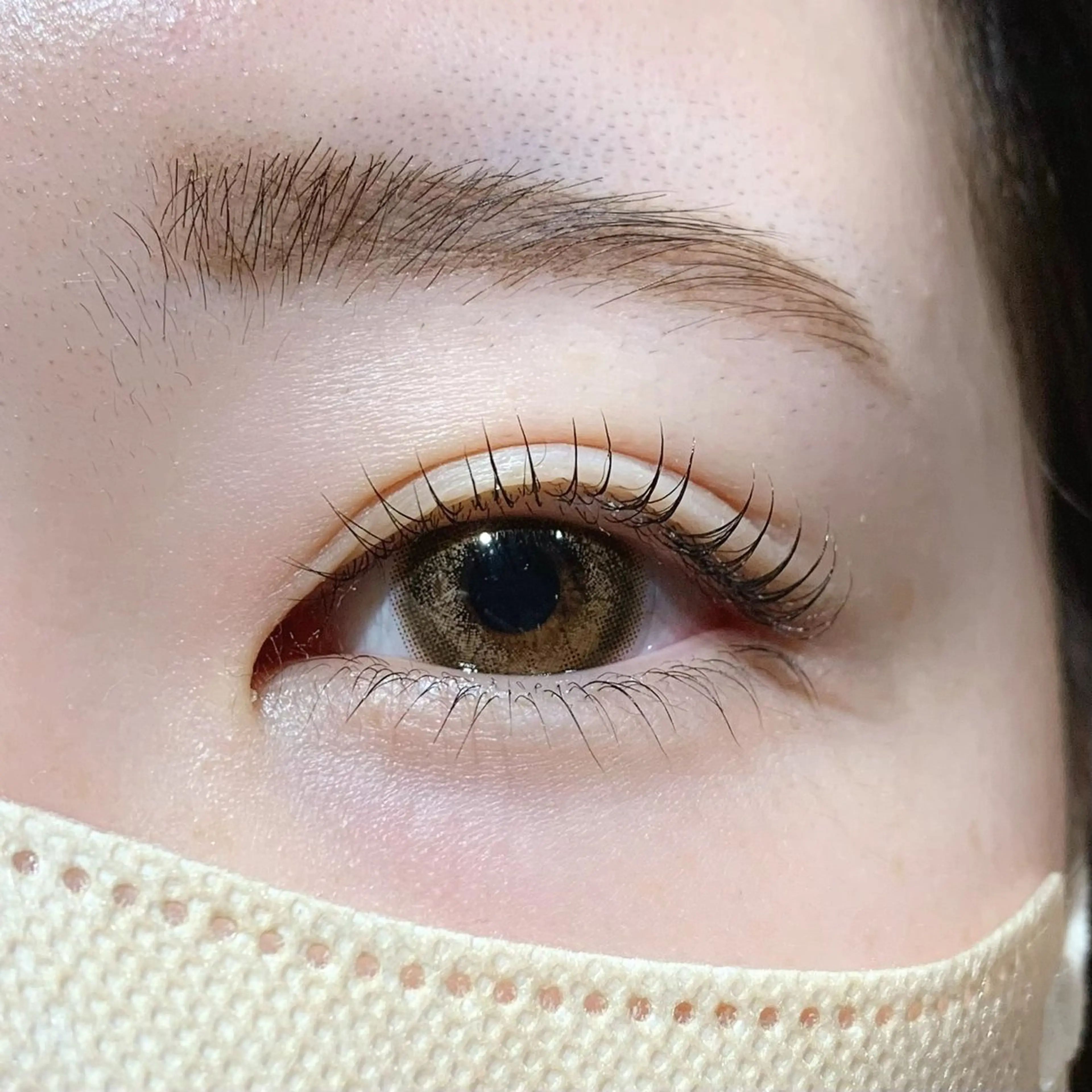 マツエク・マツパ 一重×まつ毛パーマ alushe🌼 HIME🌼のマツエク・マツパデザイン