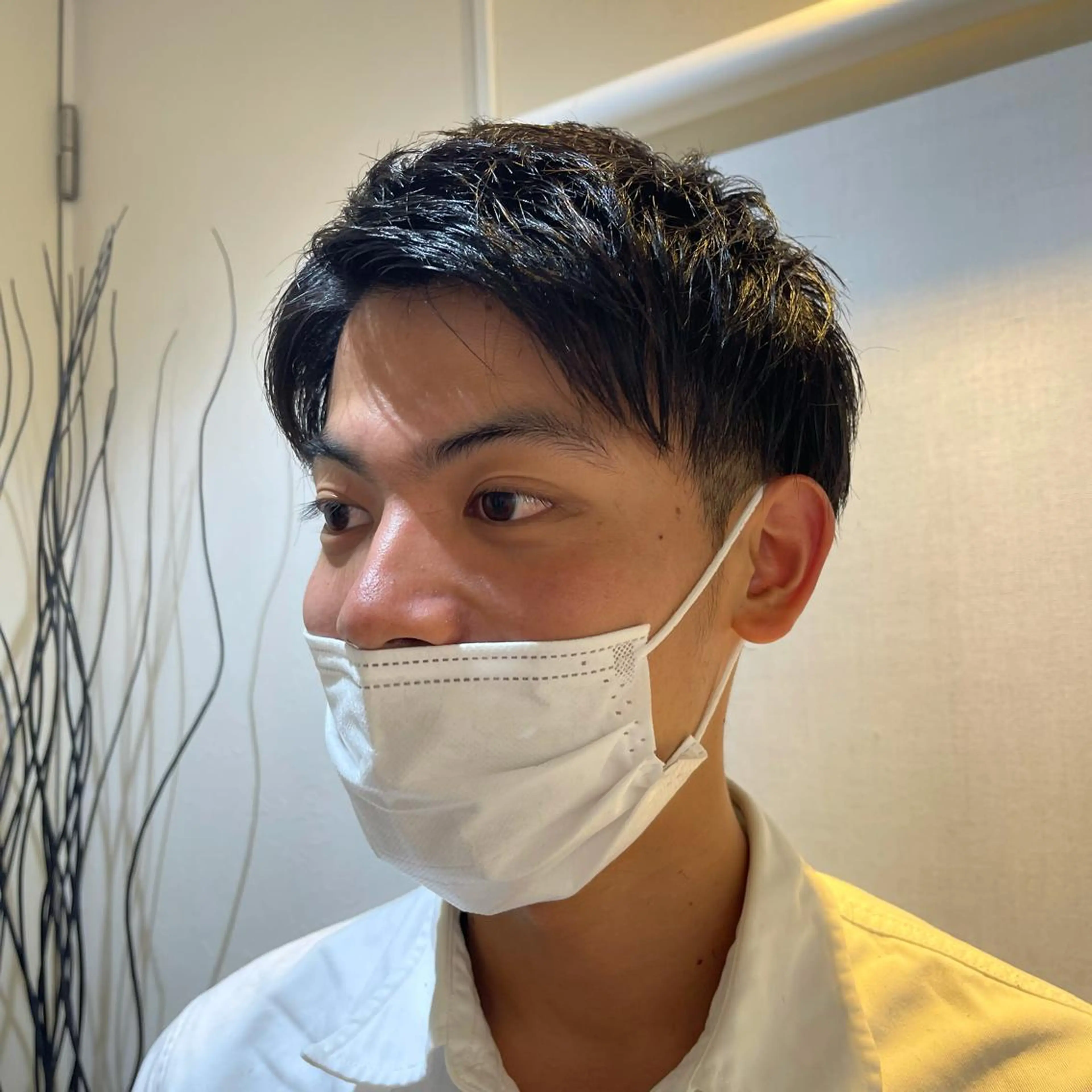 ショート メンズ 鶴﨑 美優亜のヘアスタイル