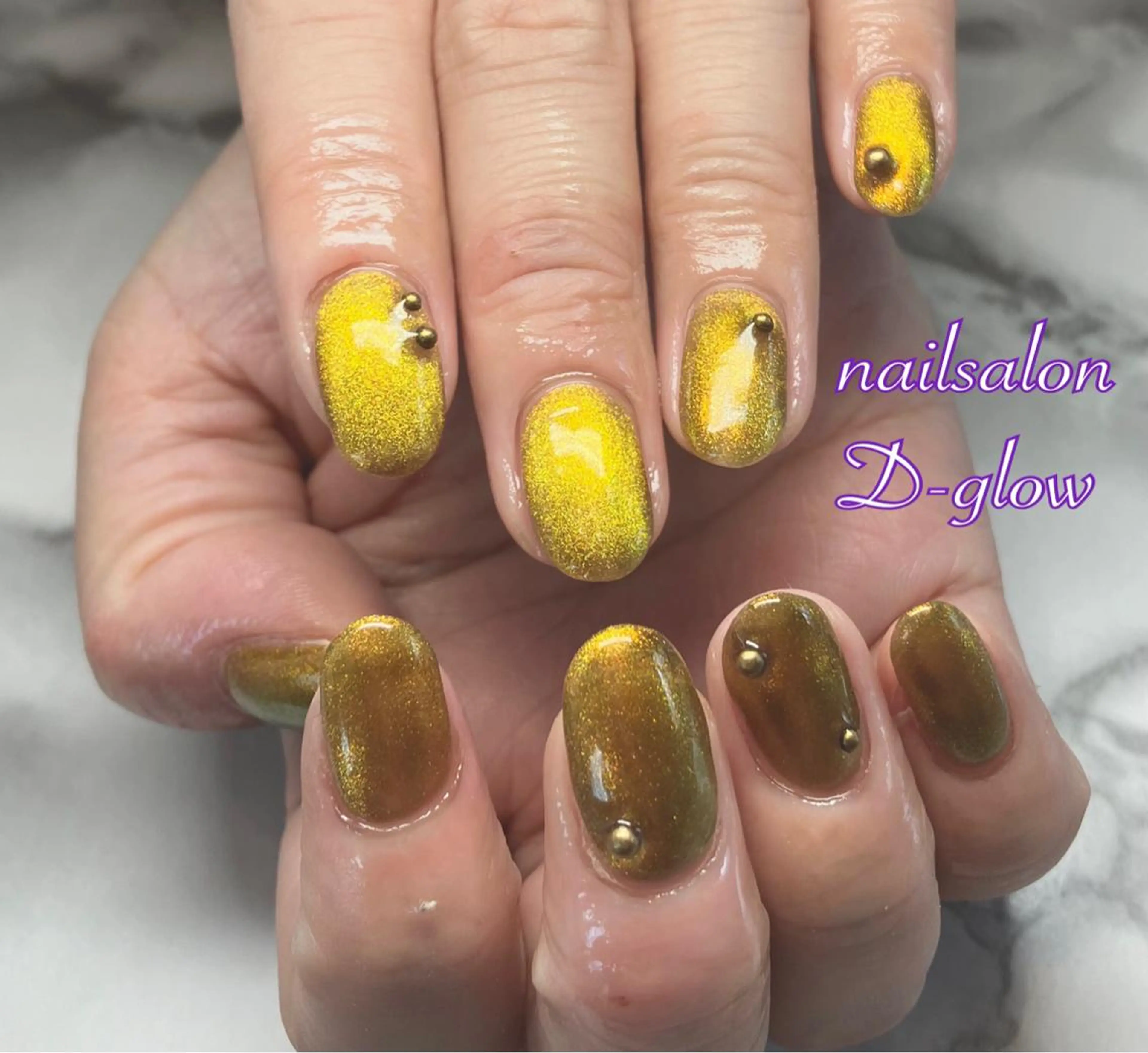 ネイル ハンドネイル ネイルサロン D-glowのネイルデザイン