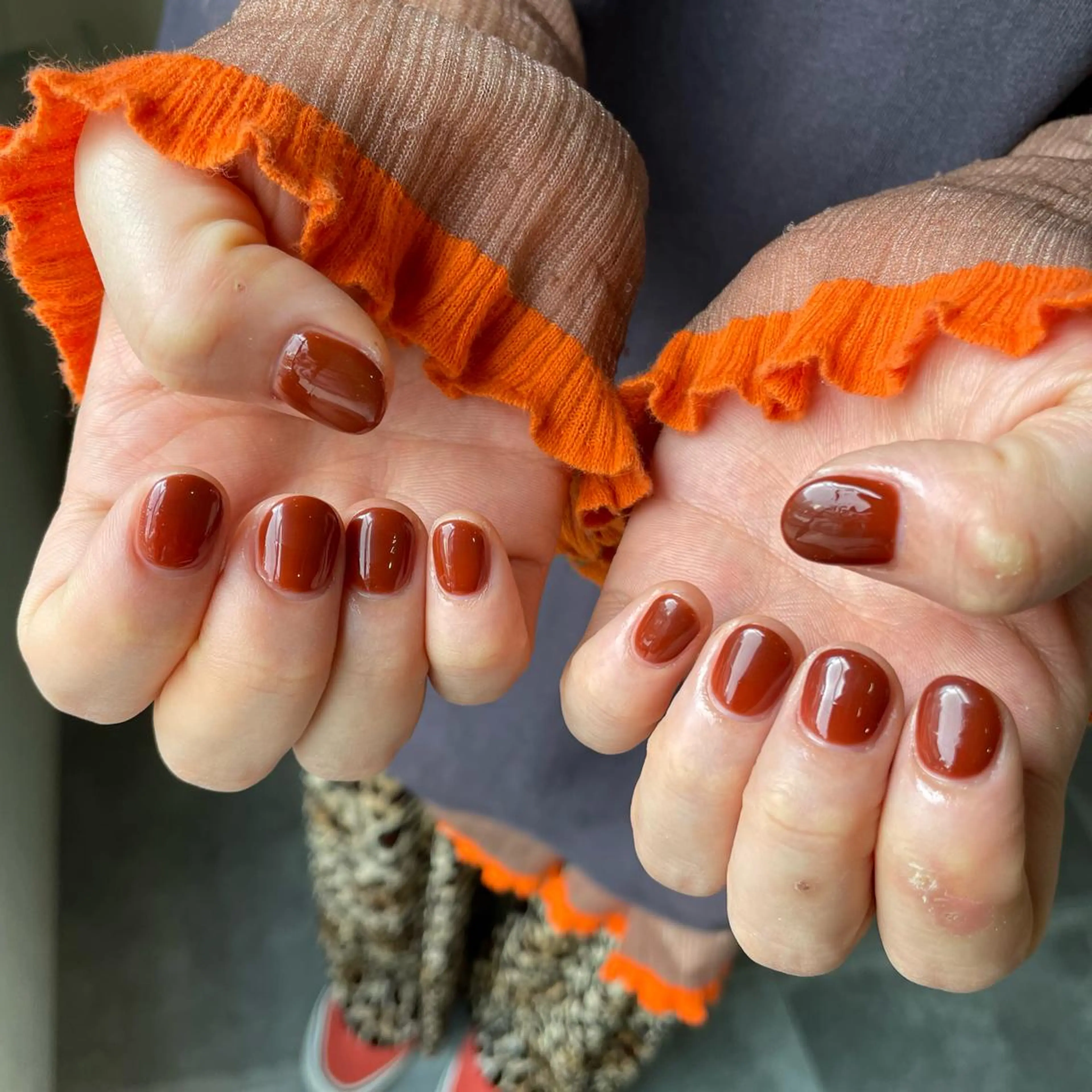 ネイル ワンカラーネイル SOL　nail イマナカのネイルデザイン