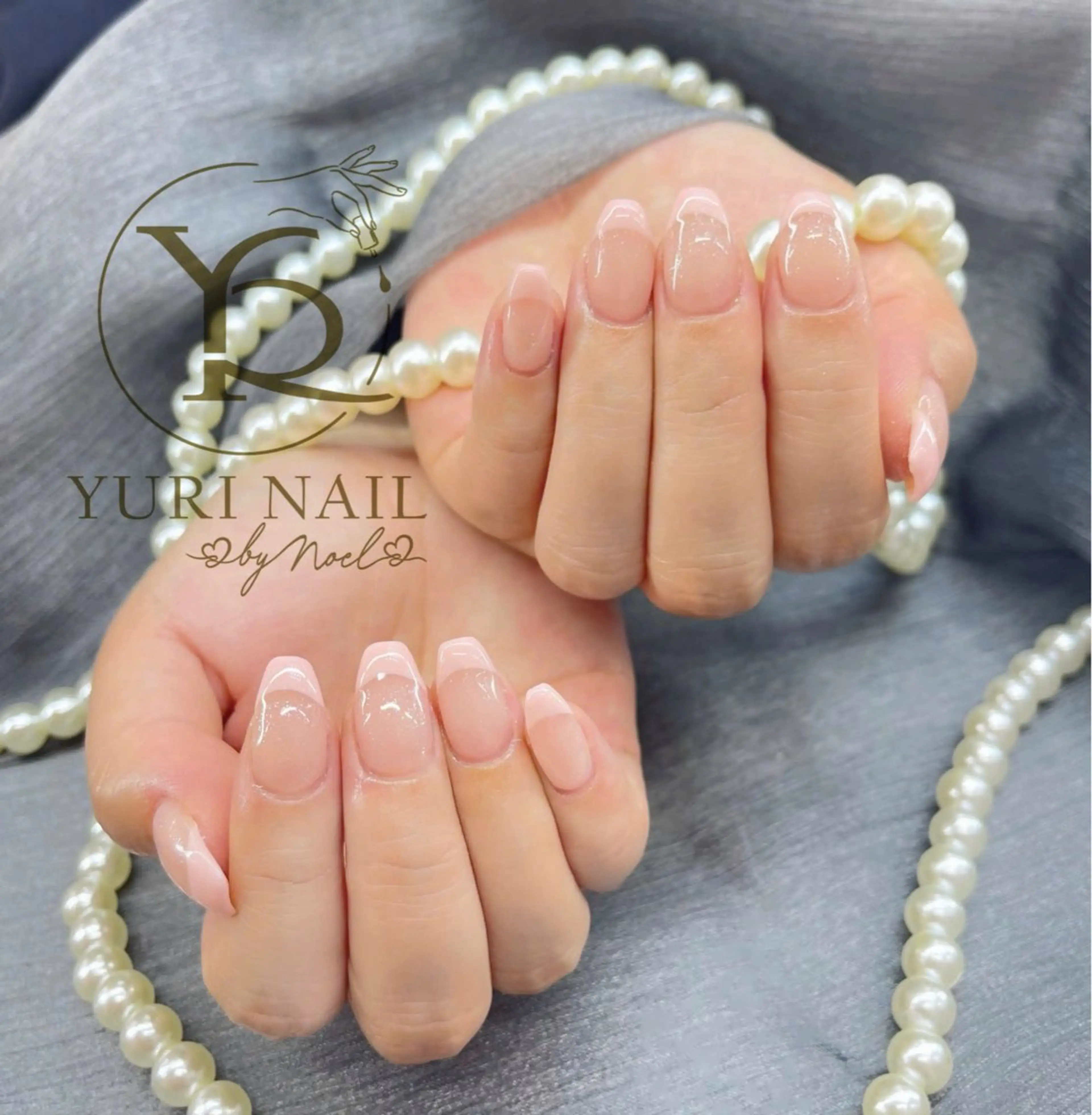 ネイル チークネイル フットネイル フレンチネイル グラデーション キラキラネイル ハンドネイル フットネイル ハンドケア YURI Nail Funabashiのネイルデザイン