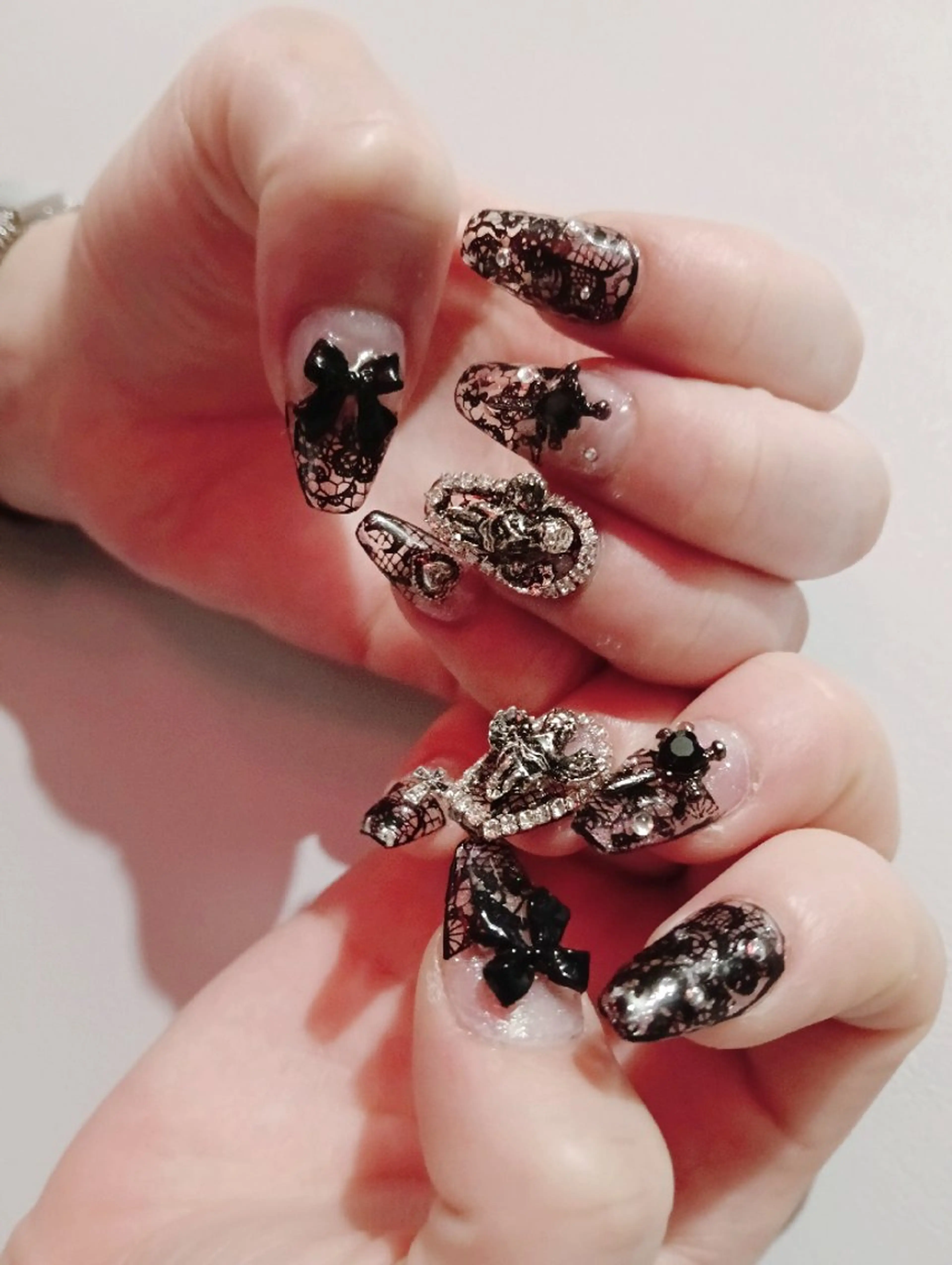 ネイル ハンドネイル すみれ💜量産 地雷 痛ﾈｲﾙ 韓国ﾈｲﾙのネイルデザイン