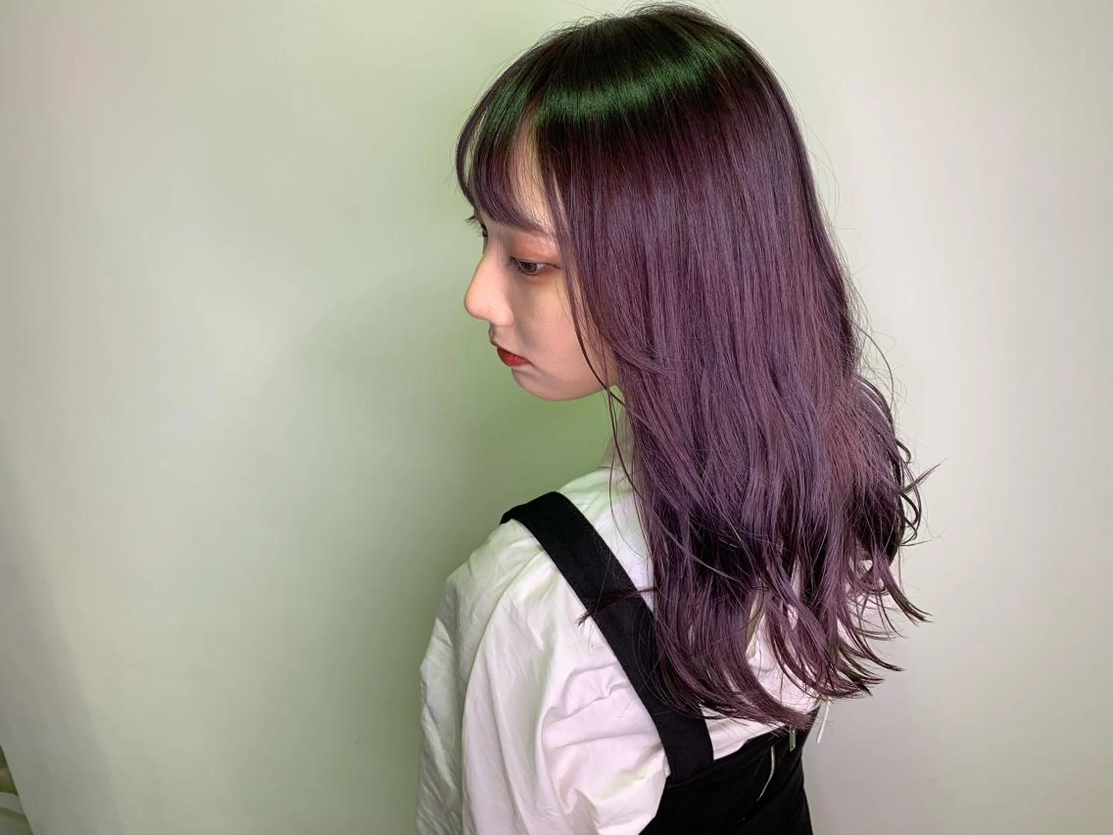 ミディアム 美髪ヘア 藤田友輝のヘアスタイル