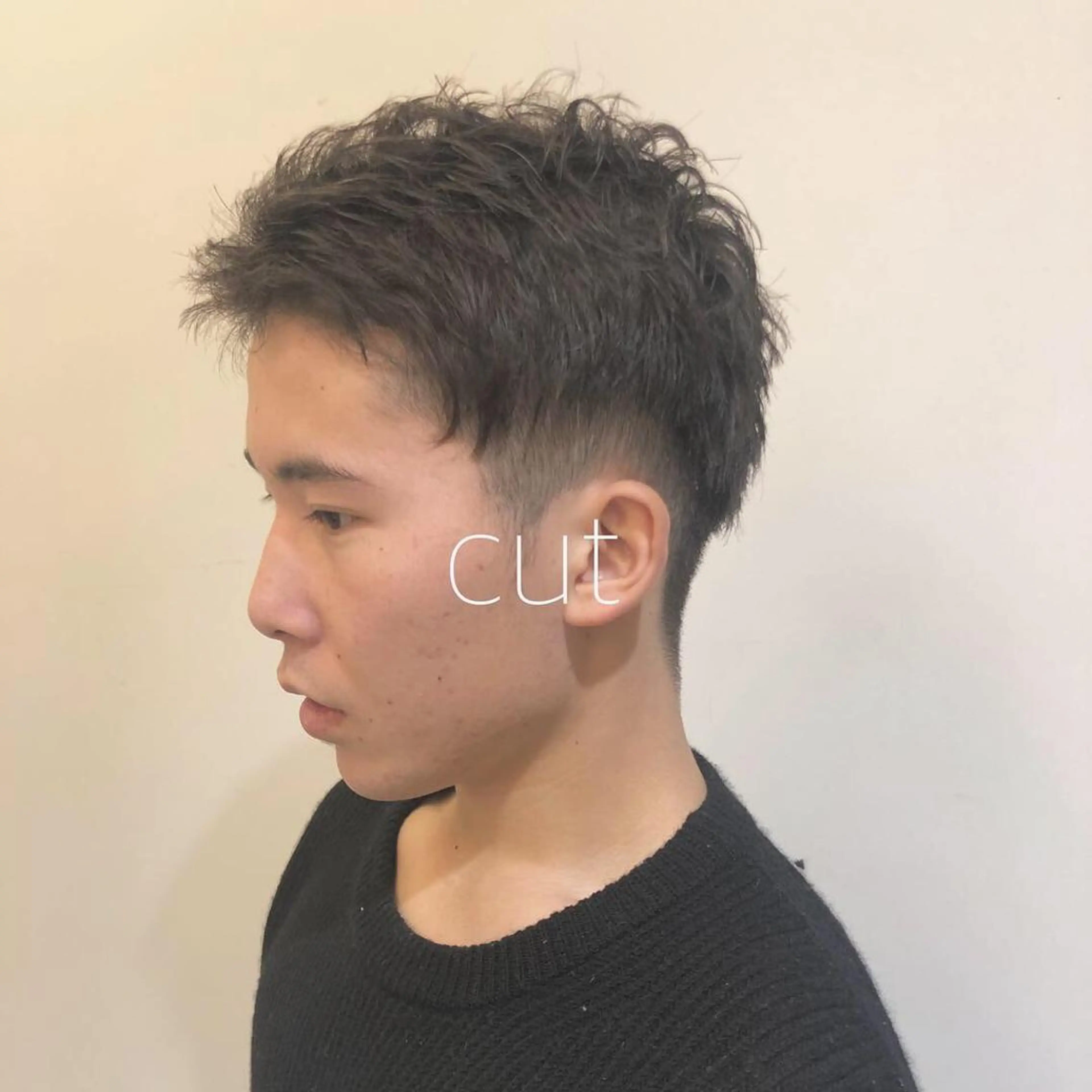 ショート カット パーマ ヤマモト マイのヘアスタイル