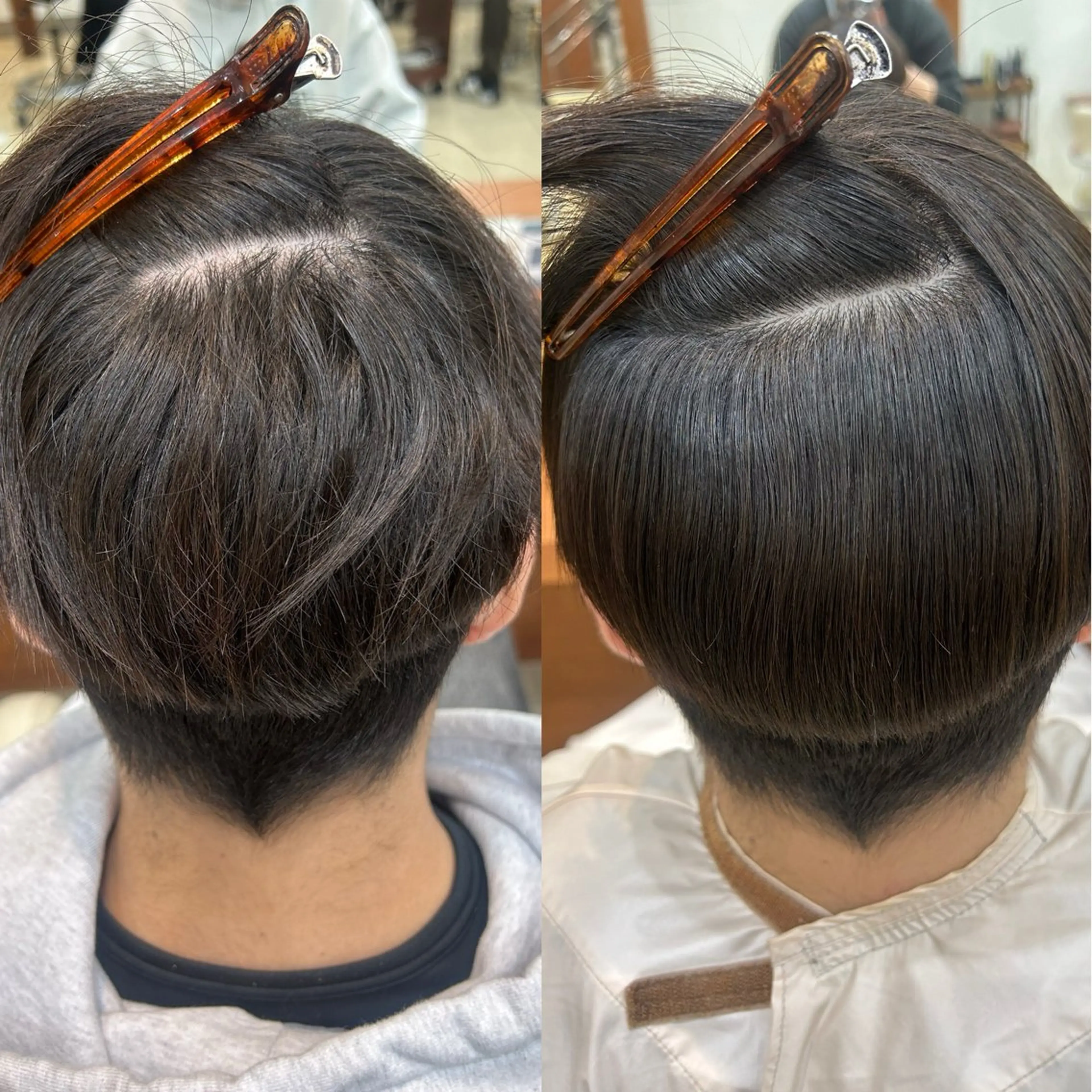 ショート パーマ メンズ 縮毛矯正 トリートメント 🦋💜金澤 愛奈💜🦋のヘアスタイル