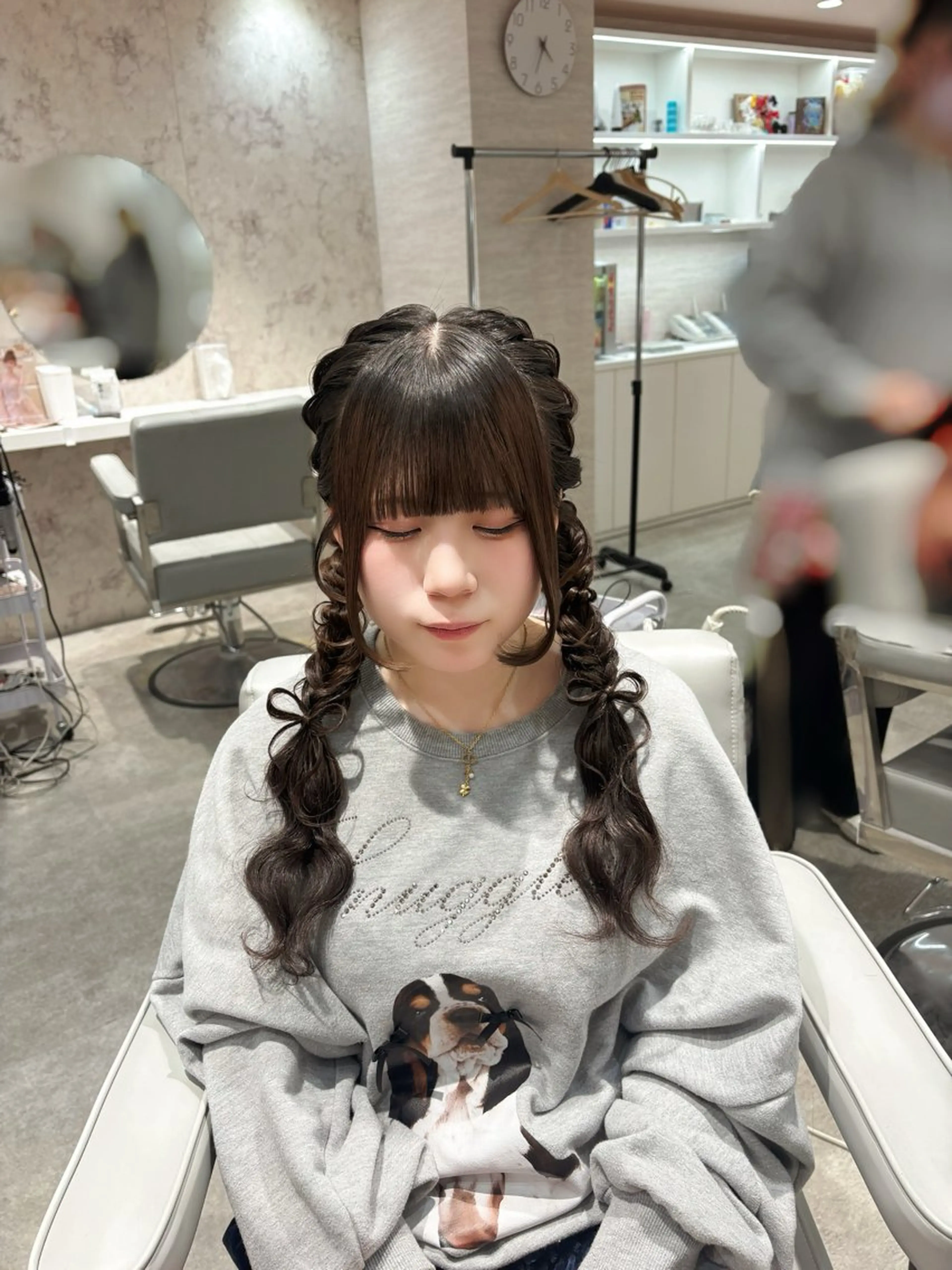 ロング ベルグローヘアセット 🤍まりこのヘアスタイル