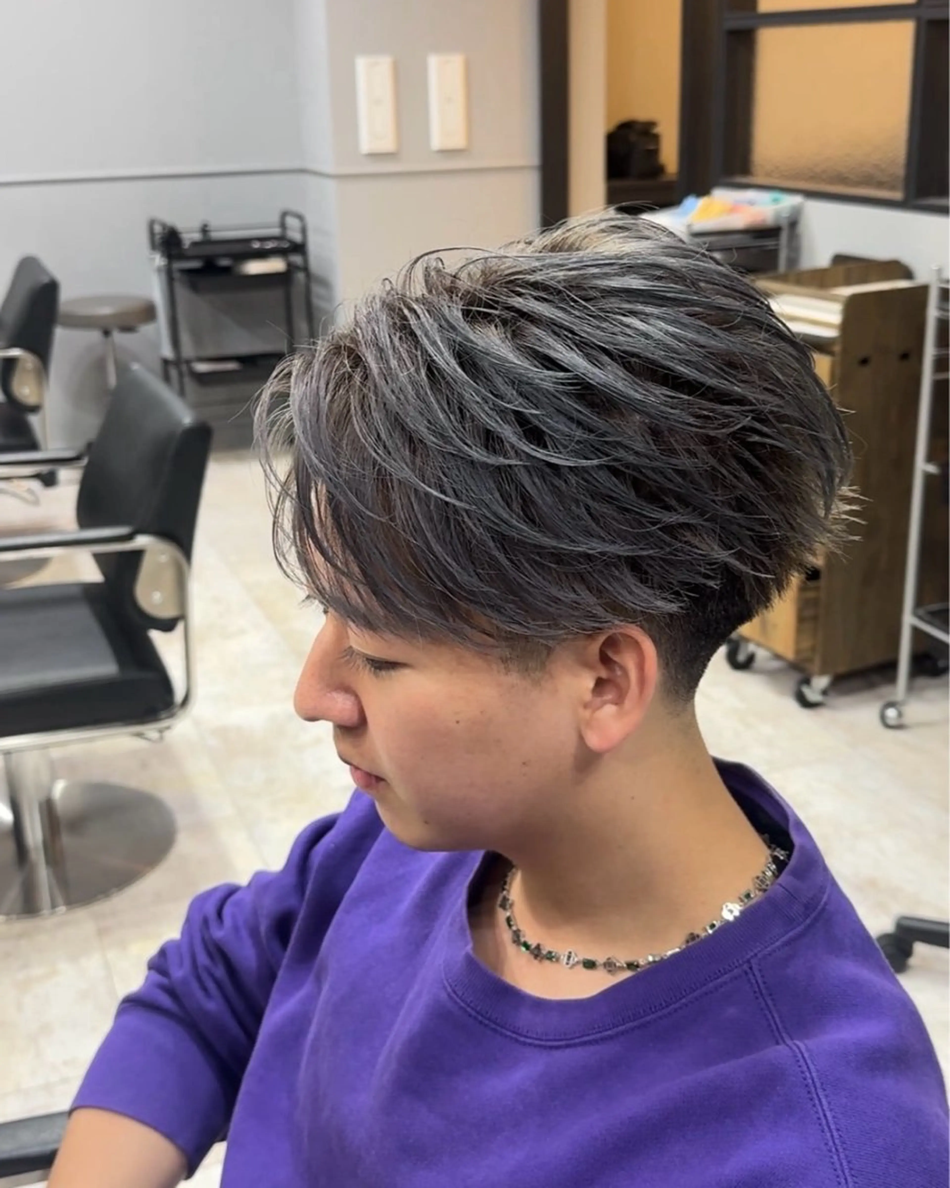 メンズ カット Miyabi.💋 ABEYLEVRAIのヘアスタイル