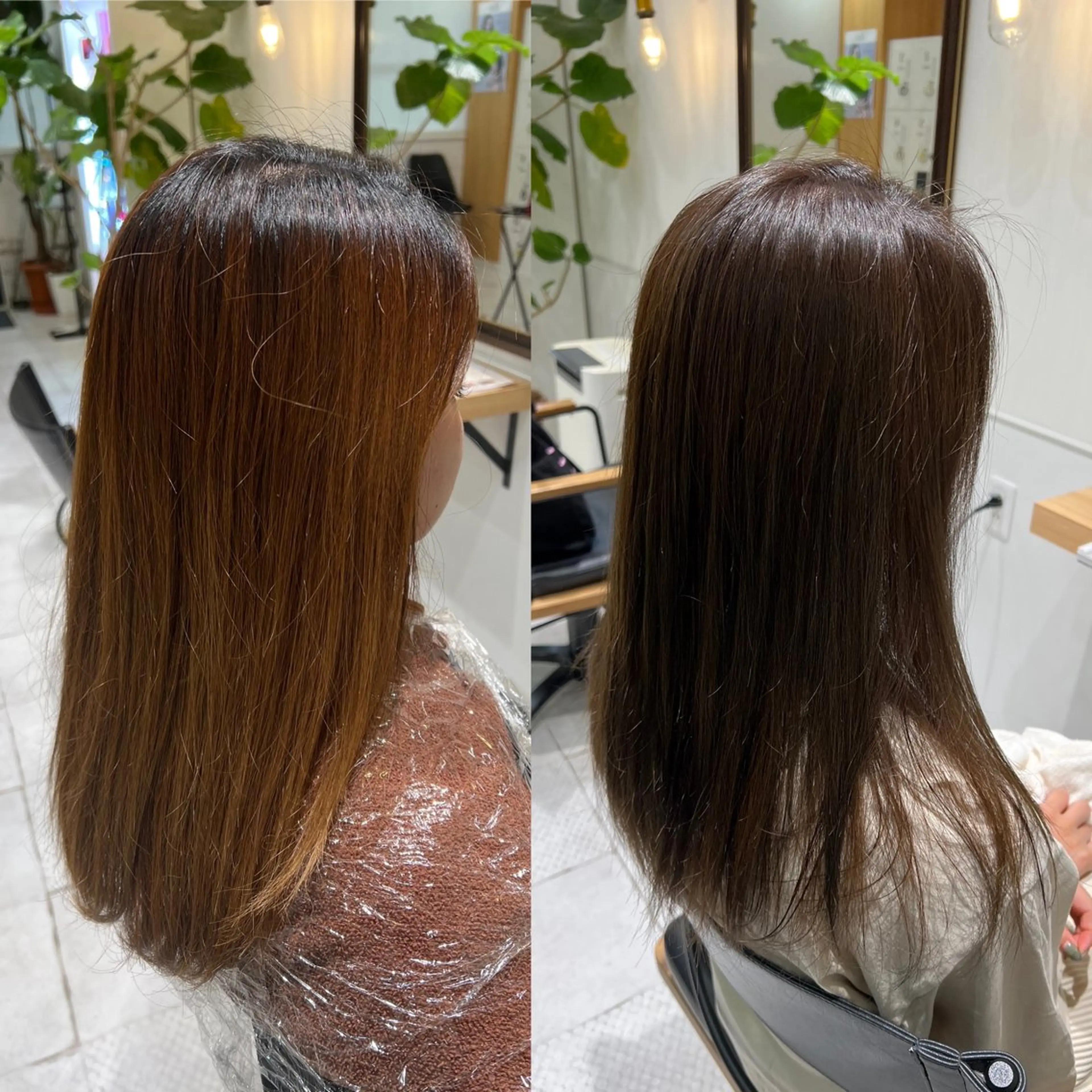 カラー 川畑 陽奈のヘアスタイル