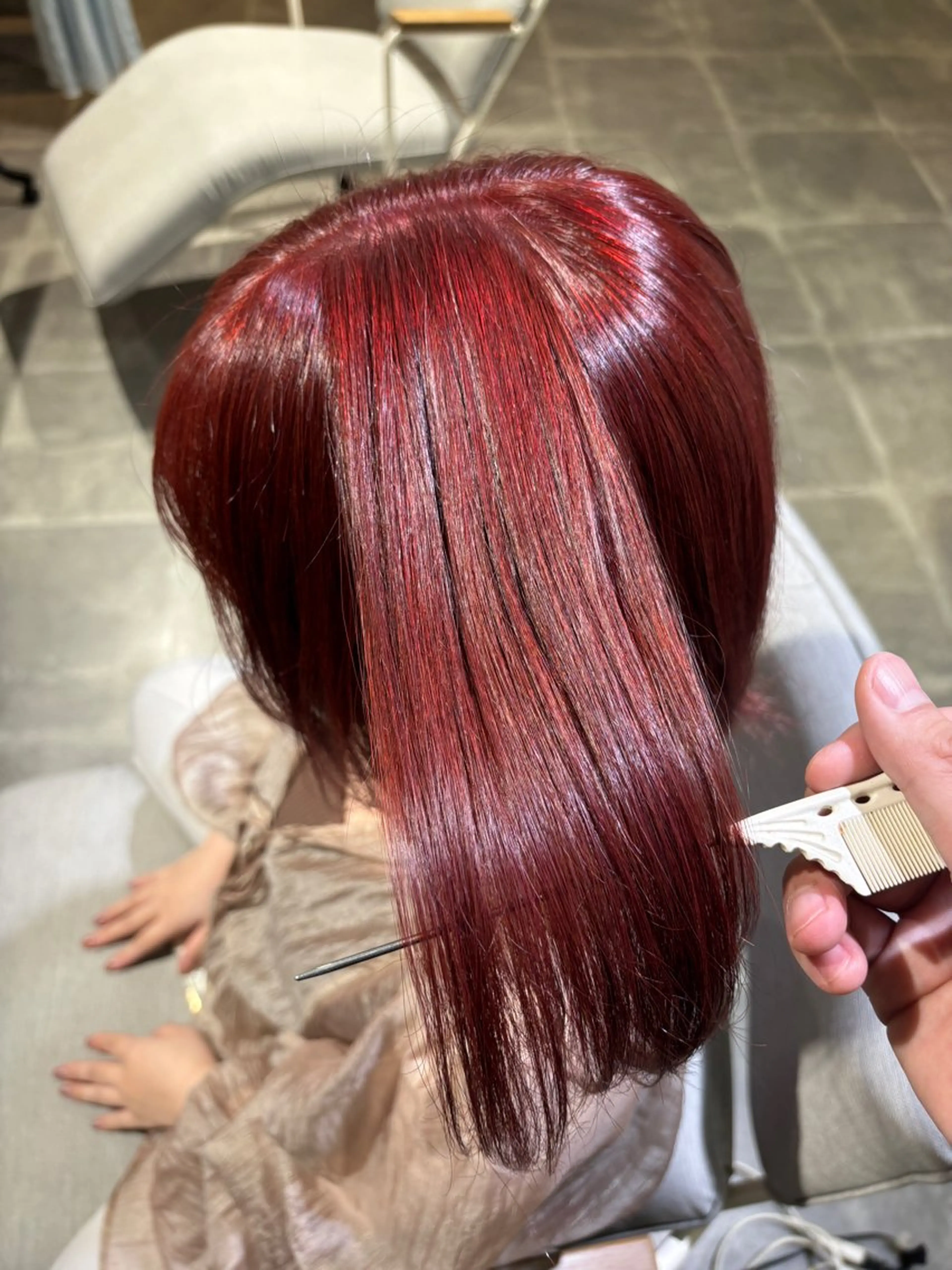 カラー 髪質改善/美髪/ ヒデ【代表】のヘアスタイル