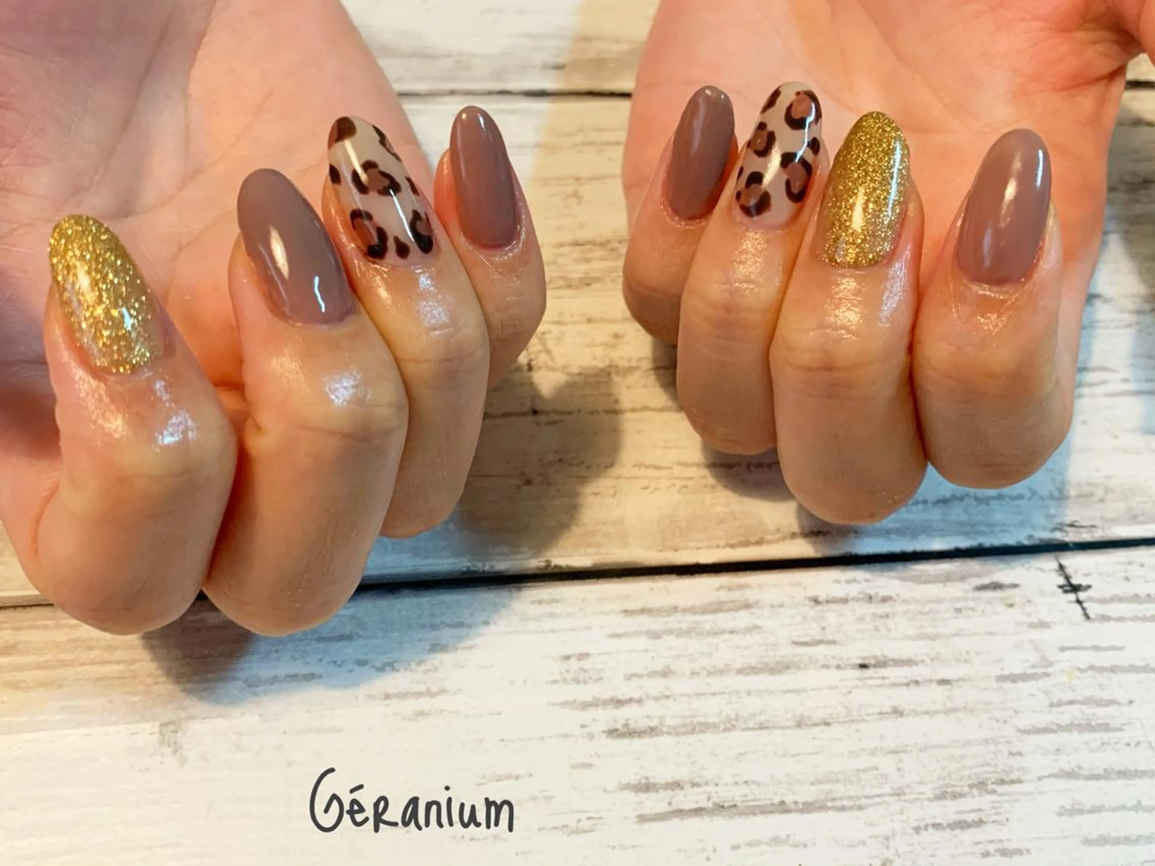 ネイル ハンドネイル GéRanium Harukaのネイルデザイン