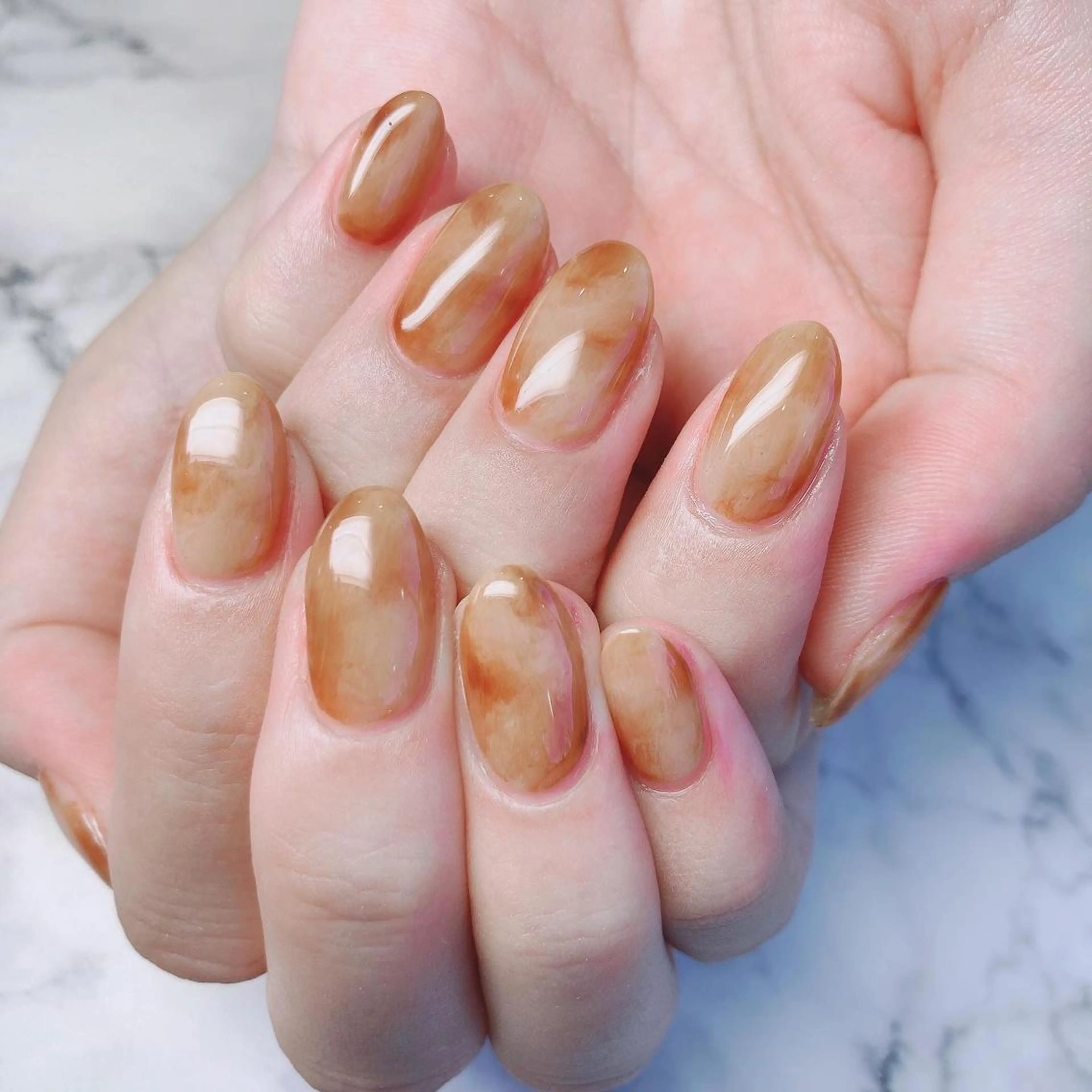 ネイル ラメ(グリッター) ハンドネイル Nail salon Stellaのネイルデザイン