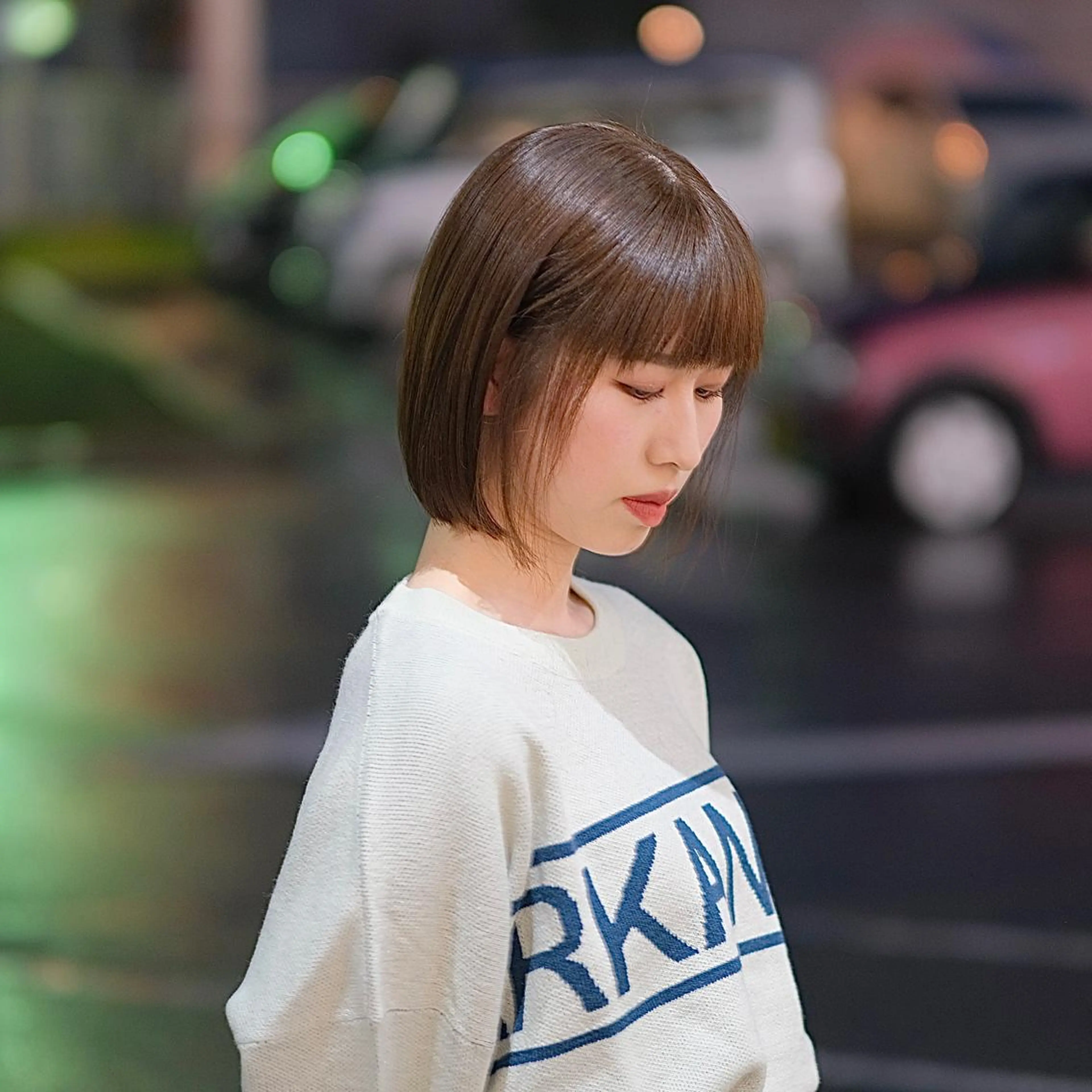 ショート カラー 斉藤 三千夫のヘアスタイル