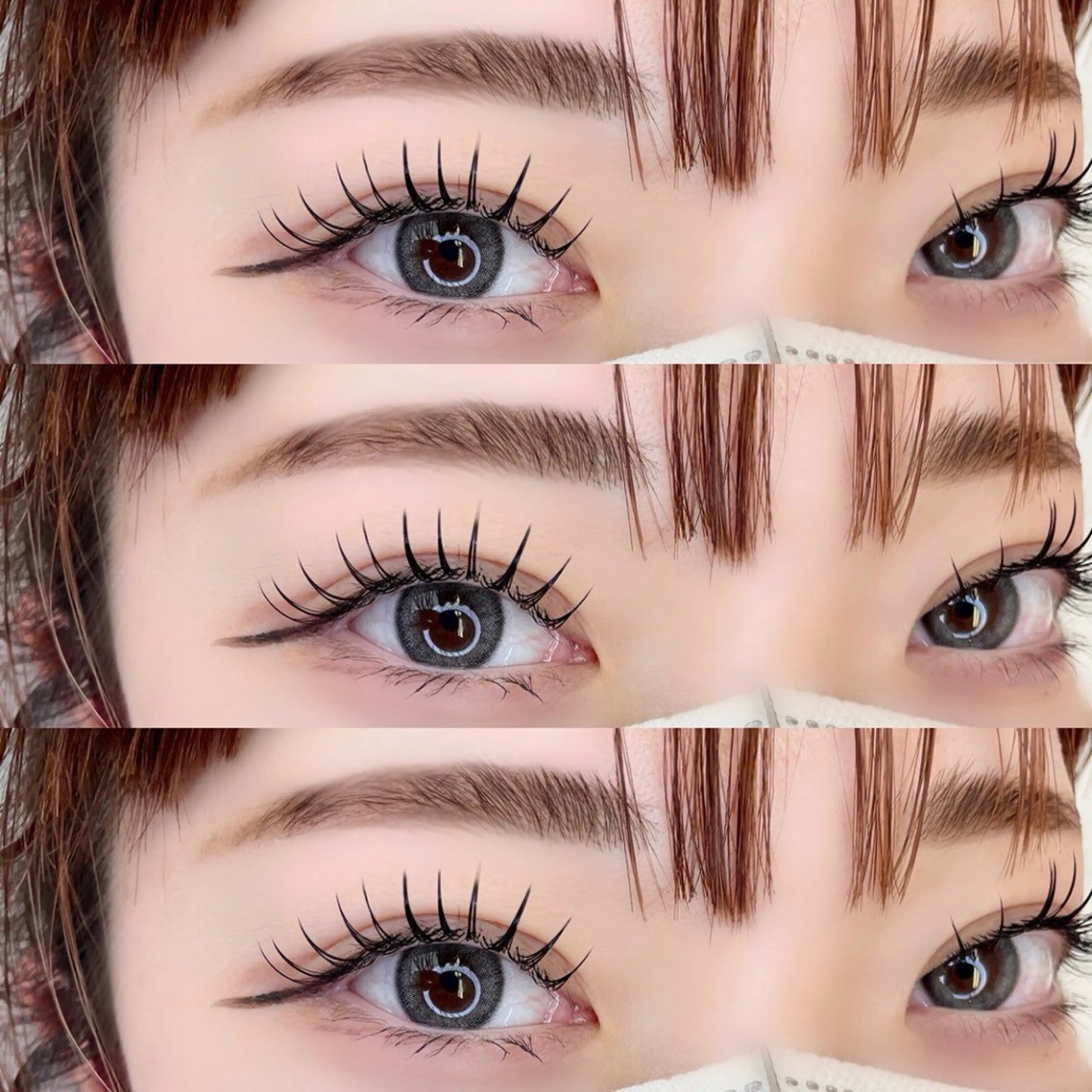 マツエク・マツパ eye＋nano所属・韓国風束感まつ毛🩵 Nozomiの眉毛・アイブロウイメージ