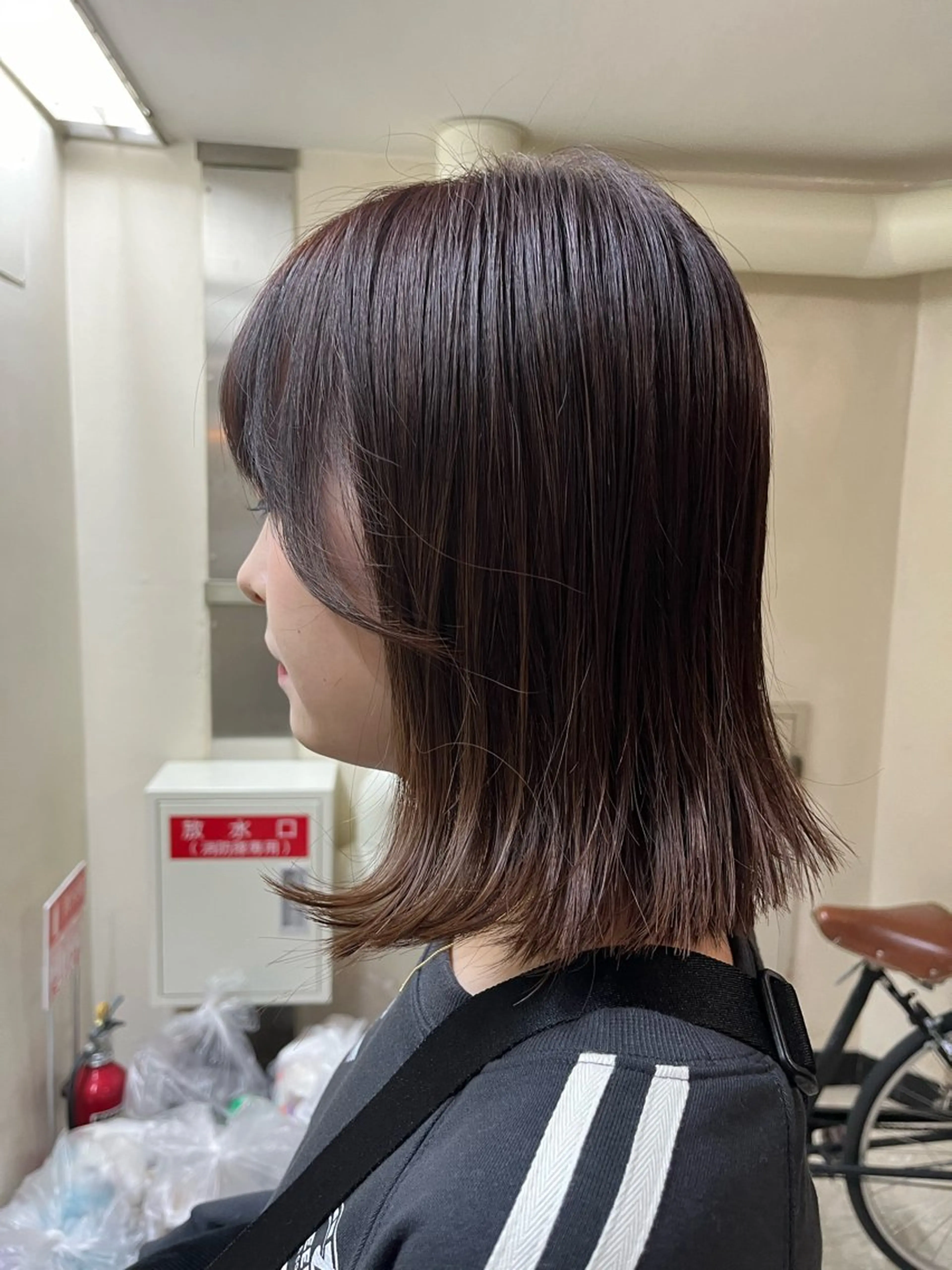 ミディアム 逢坂 智也のヘアスタイル